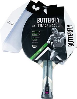Butterfly Tischtennisschläger Timo Boll Vision 1000, Tischtennis Schläger Racket Table Tennis Bat