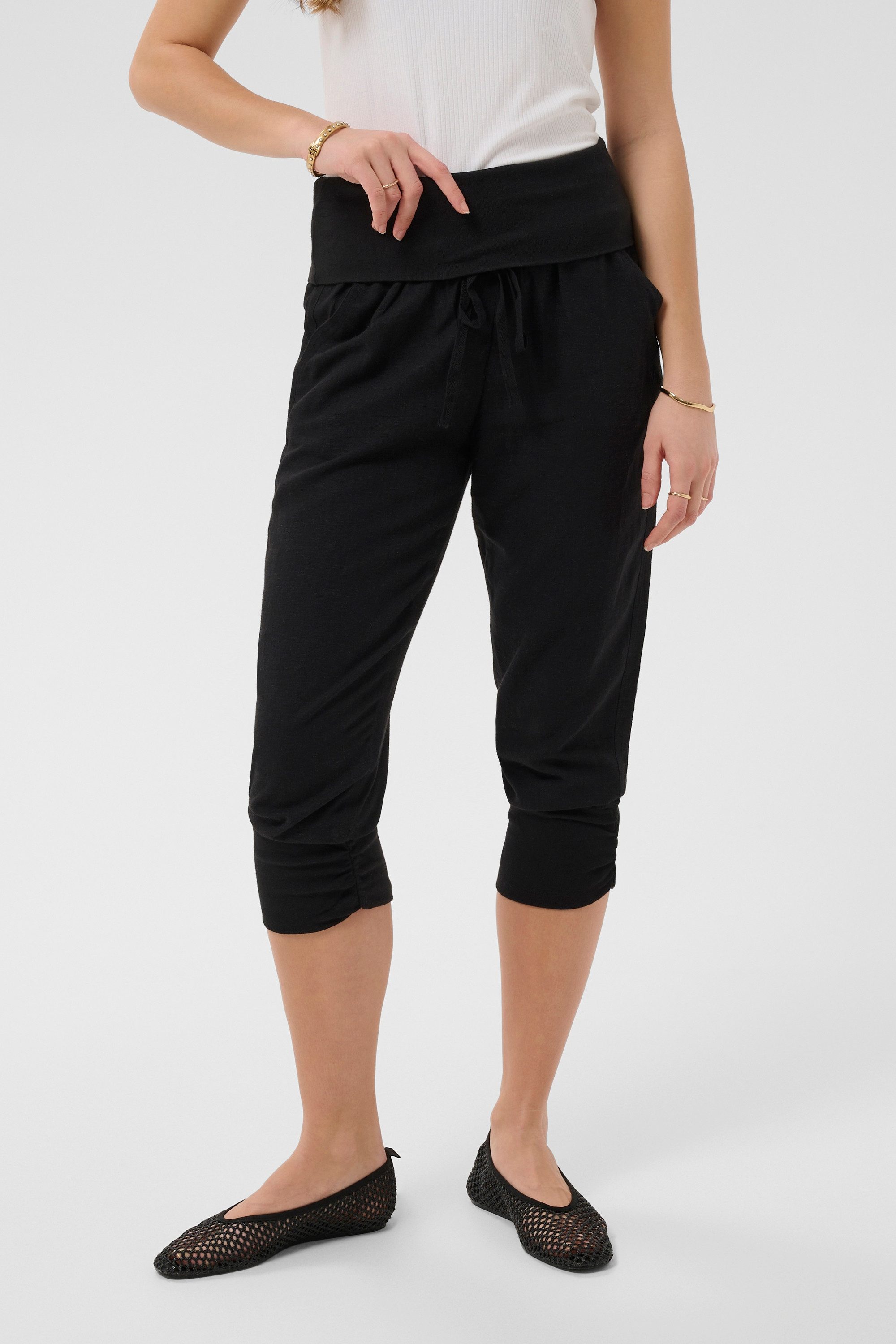 Cream Stoffhose Casual Hose CRVenta