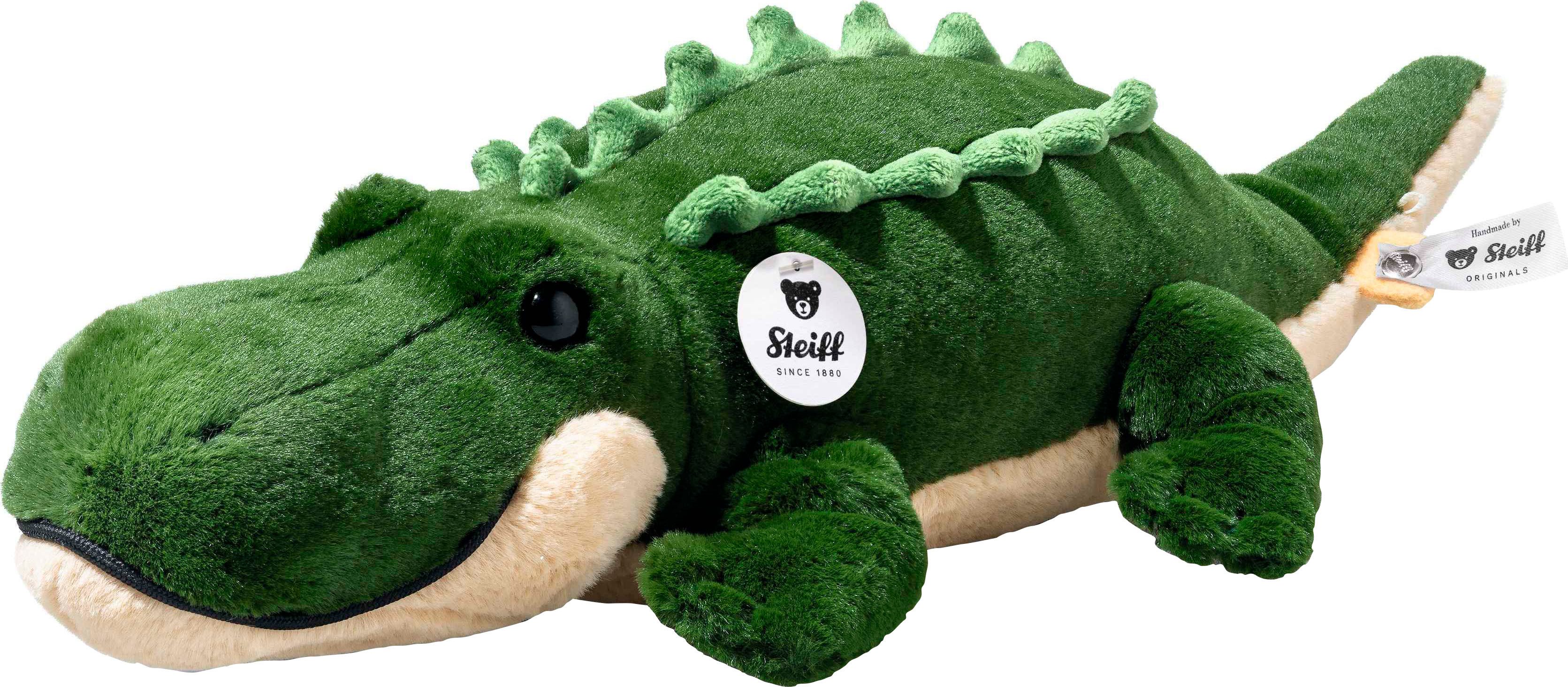 Steiff Kuscheltier Rocko Krokodil, 40 cm, aus recycelten PET Flaschen