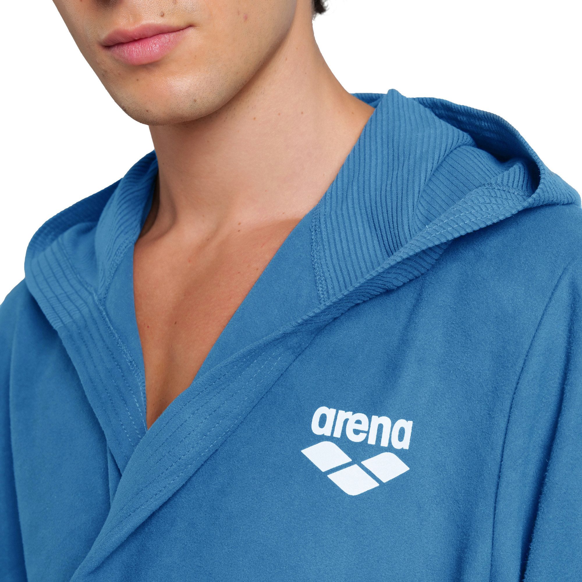 Arena Bademantel Arena Unisex Bademantel Zeal Robe 009032, Standardgröße, Ohne Verschluss