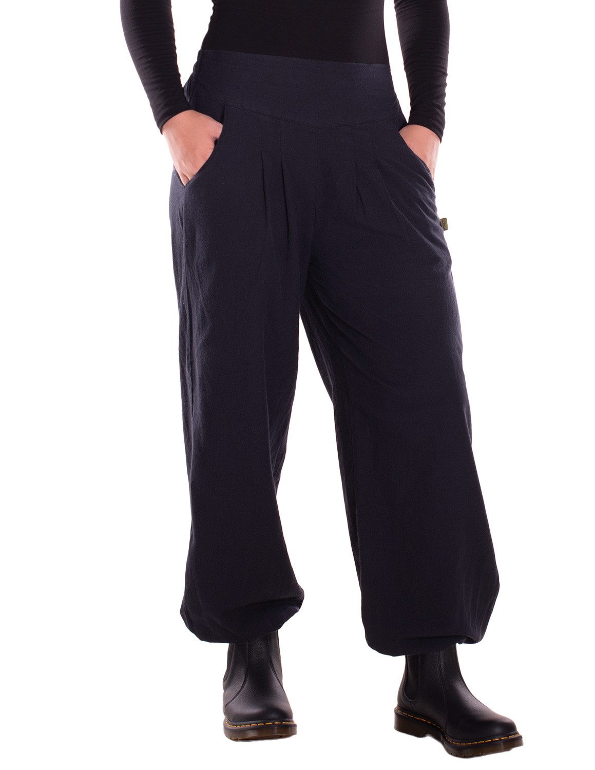 Vishes Haremshose Lange Damen Sommerhose Haremshose Schlupfhose einfarbig D günstig online kaufen