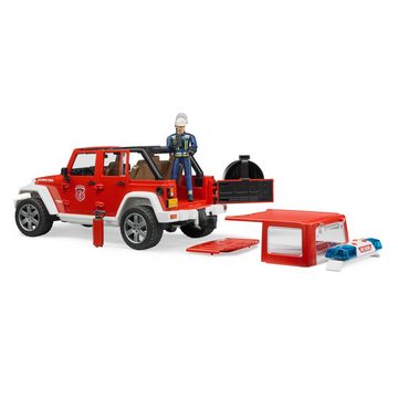 Bruder® Spielzeug-Feuerwehr Jeep Wrangler Unlimited Rubicon Feuerwehrfahrzeug