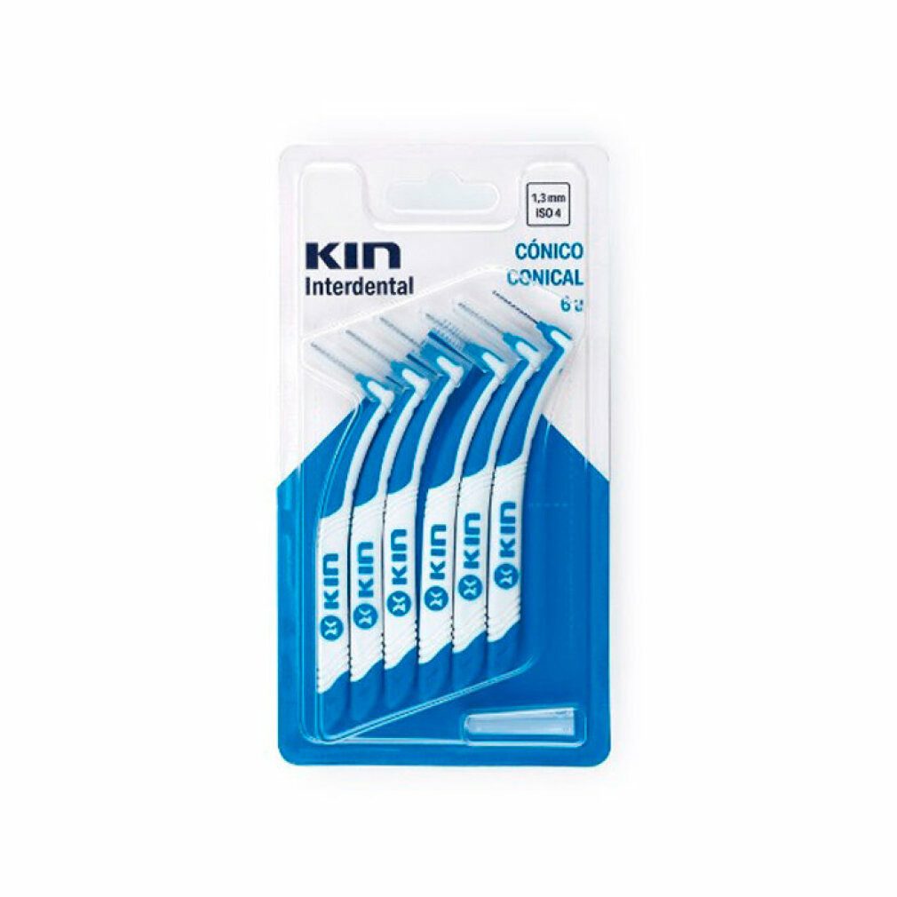 Kin Interdentalbürsten Interdental spitz zulaufend 1 3 Mm 6 Einheiten