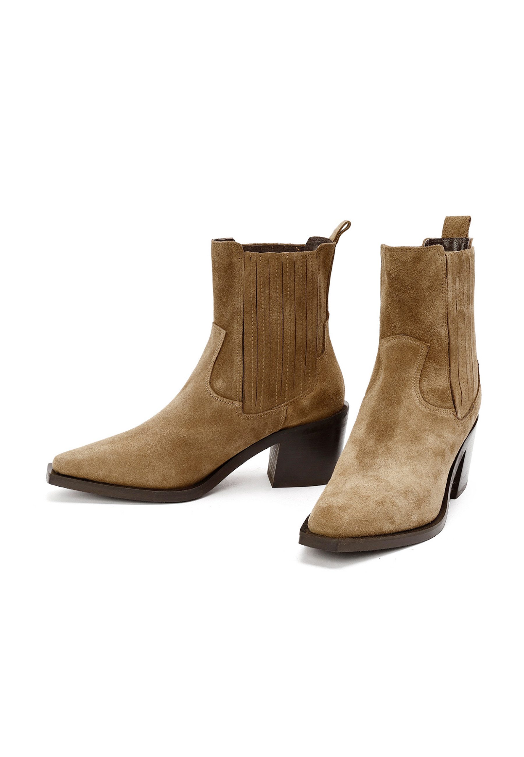 Derimod Cowboy-Stiefel aus Veloursleder Cowboy Boots