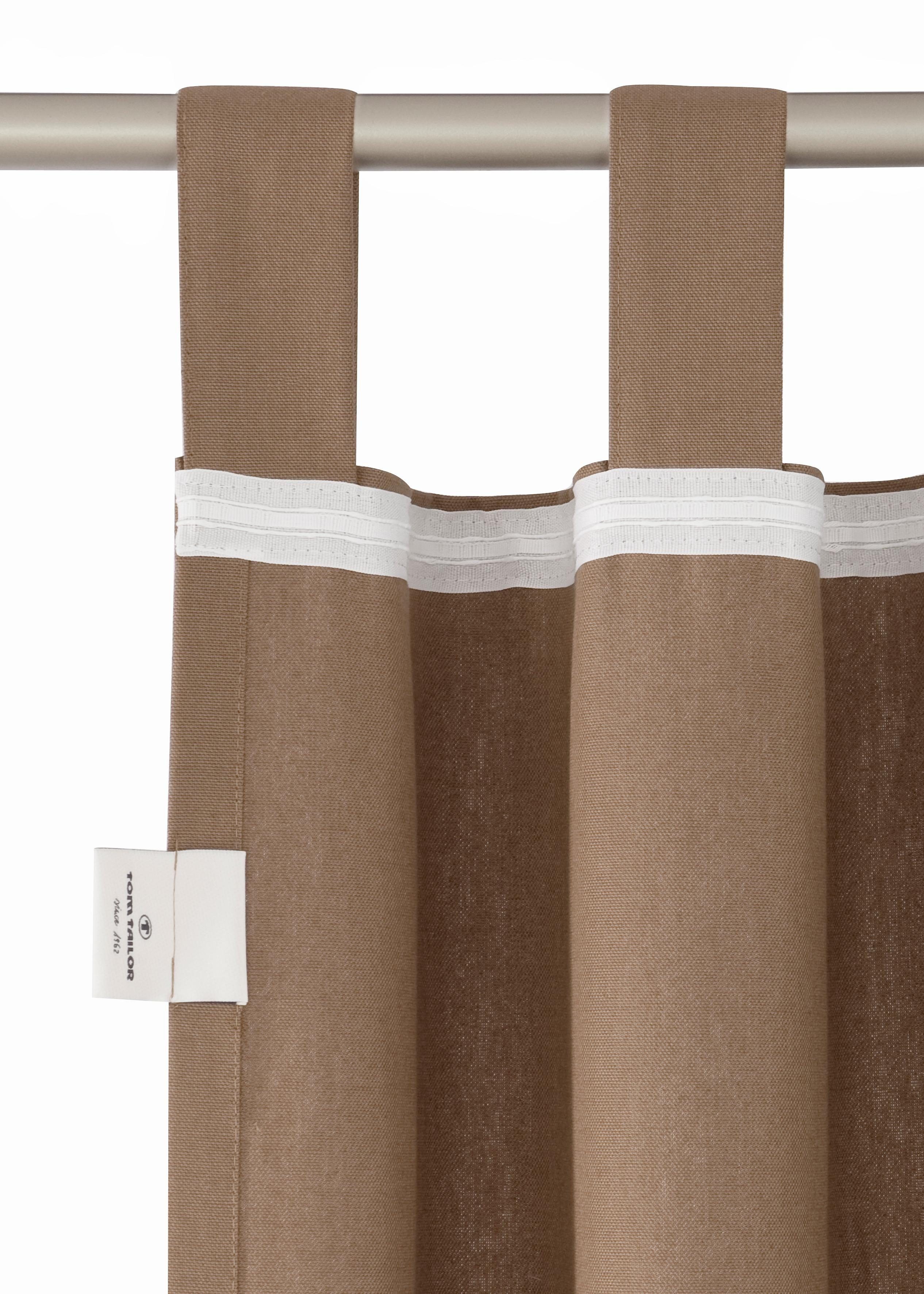 TOM TAILOR HOME Vorhang DOVE, Schlaufen günstig online kaufen
