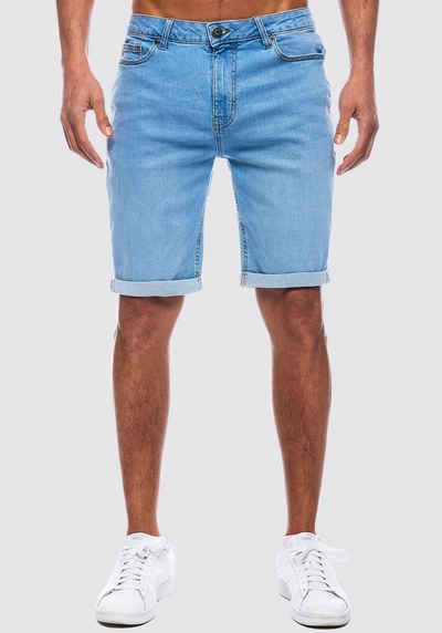 Smith & Solo Jeansshorts Herren, kurze Hosen Männer, Shorts 5-Pocket Style