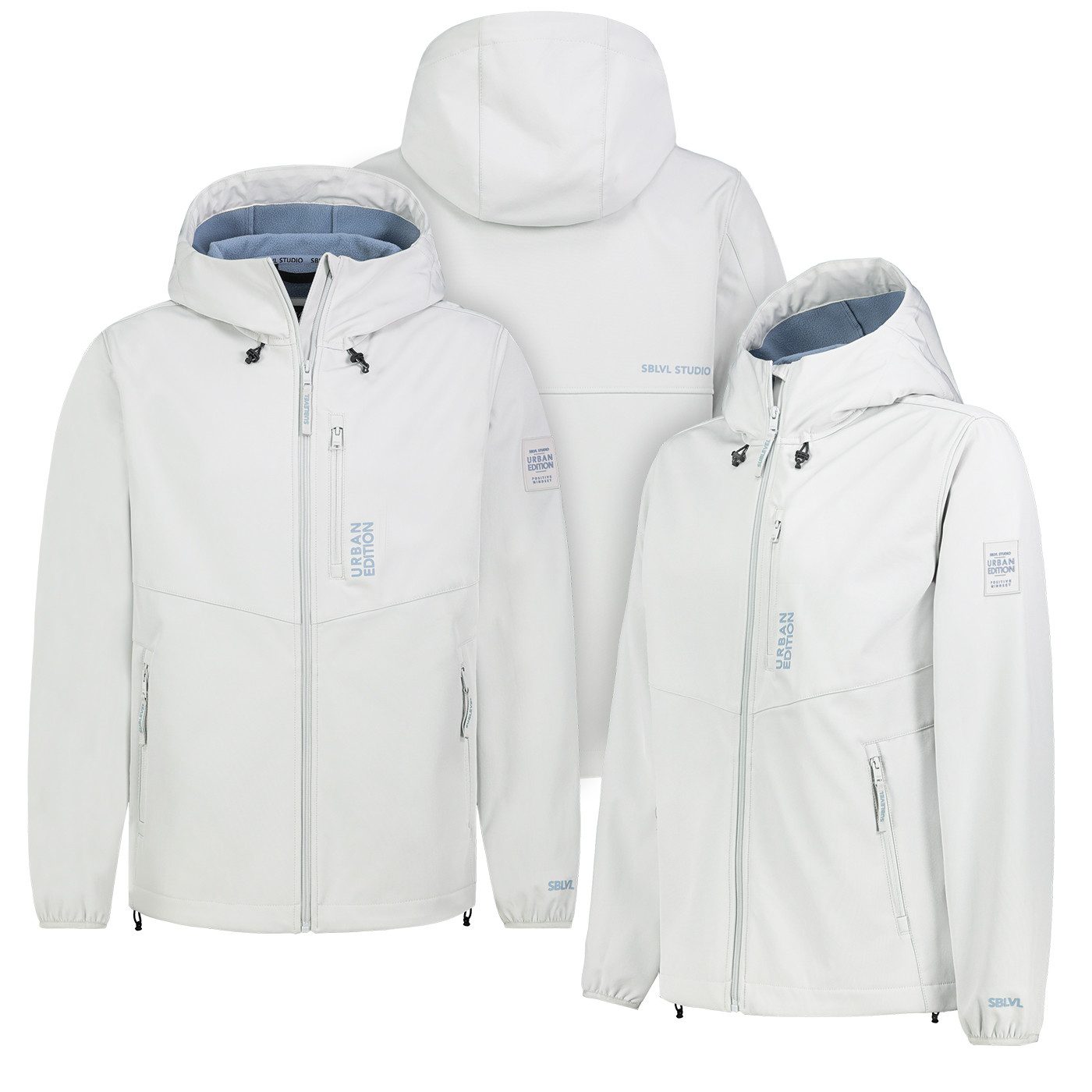 SUBLEVEL Softshelljacke Sublevel Herren Herbst Winter Jacke Softshell Jacke Outdoor Regen