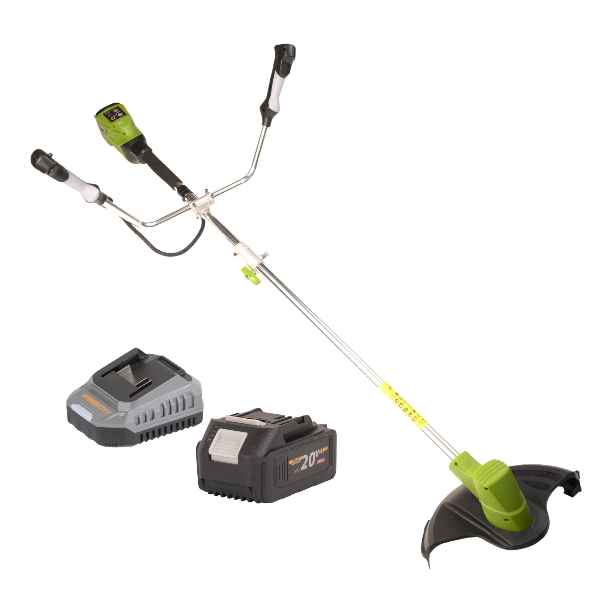 PRO CRAFT Akku-Freischneider PTA30 20 V 300 mm Brushless + 1x Akku 4,0 Ah + Ladegerät