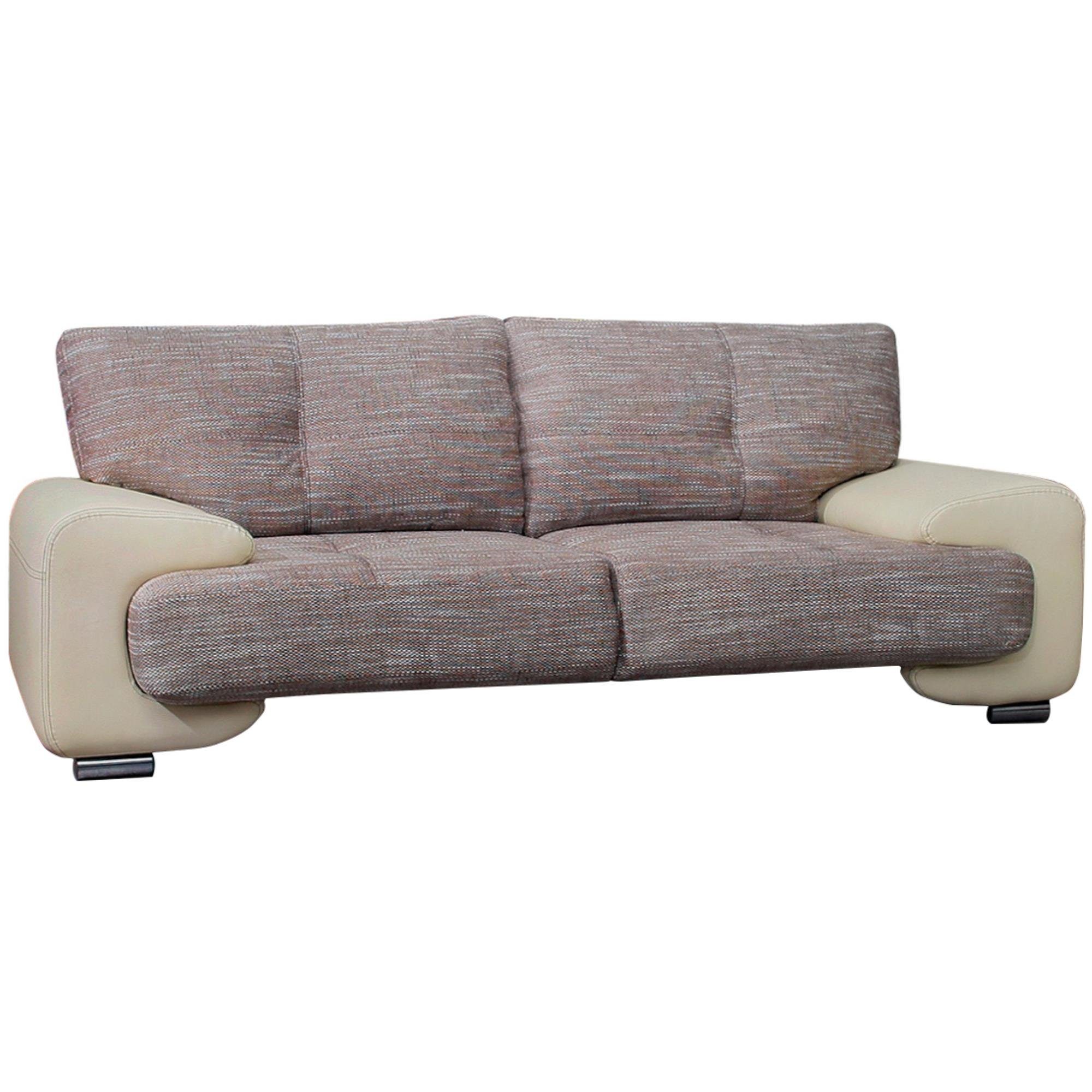 Beautysofa Sofa Sofa Margo 2-Sitzer Sofa Möbelset Sofa creme 3-Sitzer Sessel