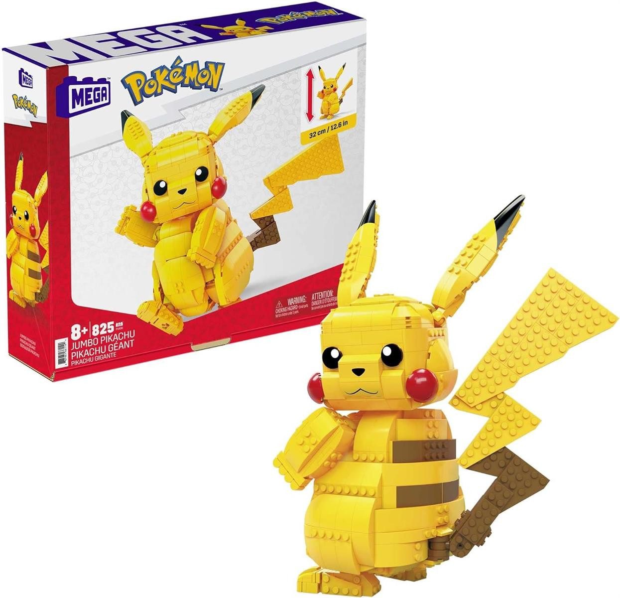 Mattel® Actionfigur Pokémon Pikachu Figur zum Zusammenbauen Höhe 30cm beweglich ab 6 Jahre