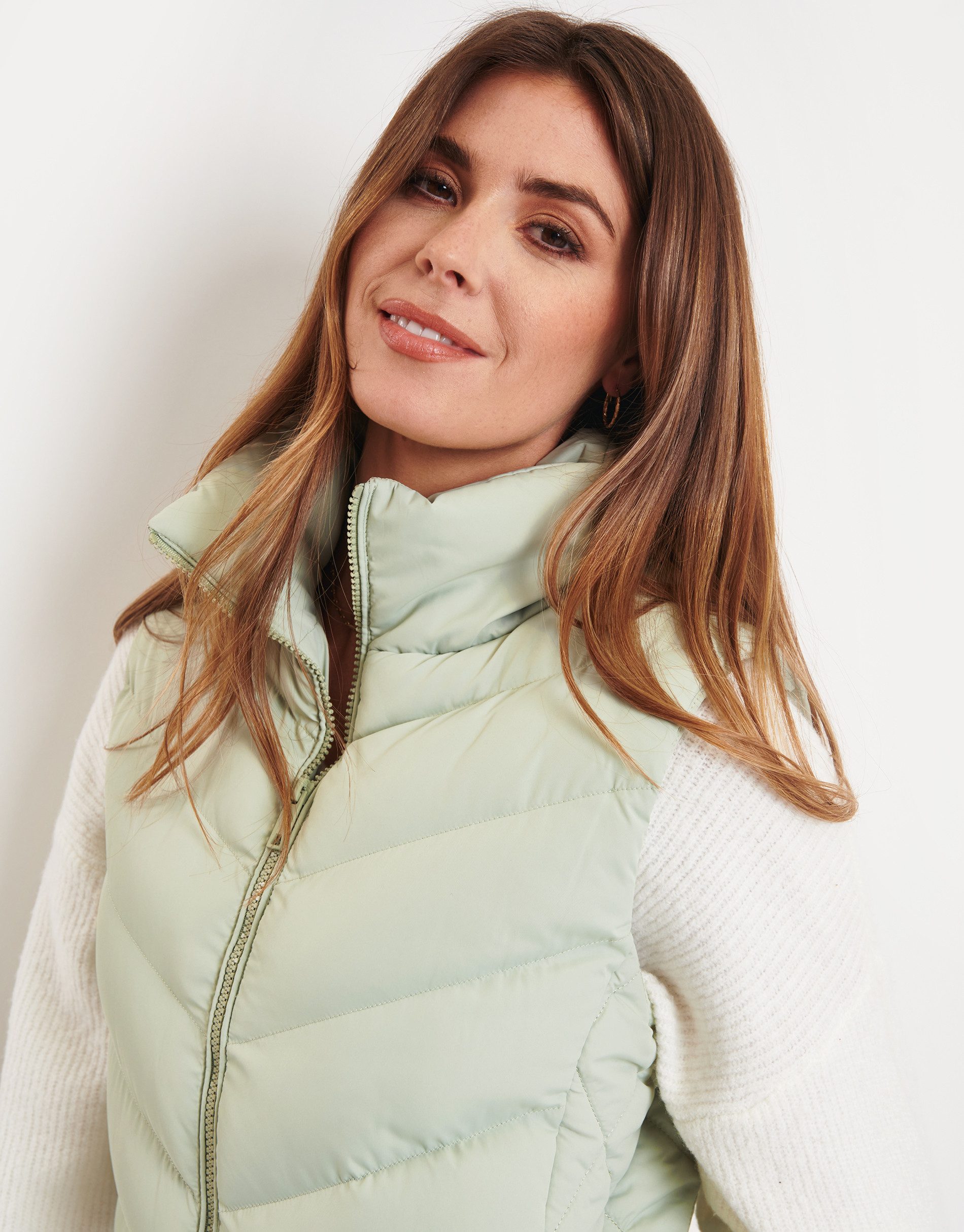 Threadbare Softshellweste Daffodil Quilted (1-tlg) mit Kragen