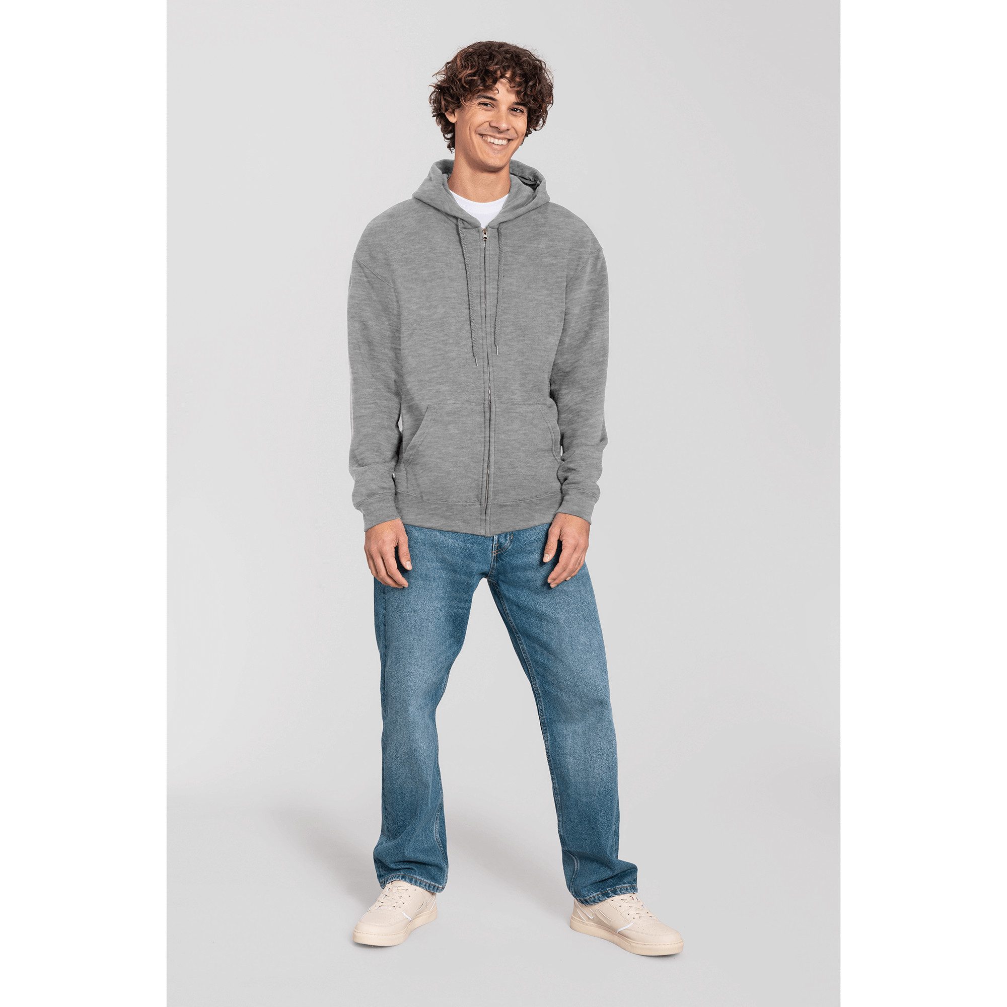 Fruit of the Loom Sweatjacke Iconic Premium Kapuzen Sweatjacke – Bild 5 von 5