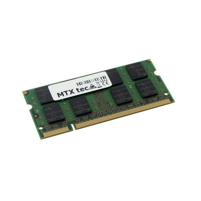MTXtec Arbeitsspeicher 1 GB RAM für FUJITSU LifeBook E-8010 E8010 Laptop-Arbeitsspeicher