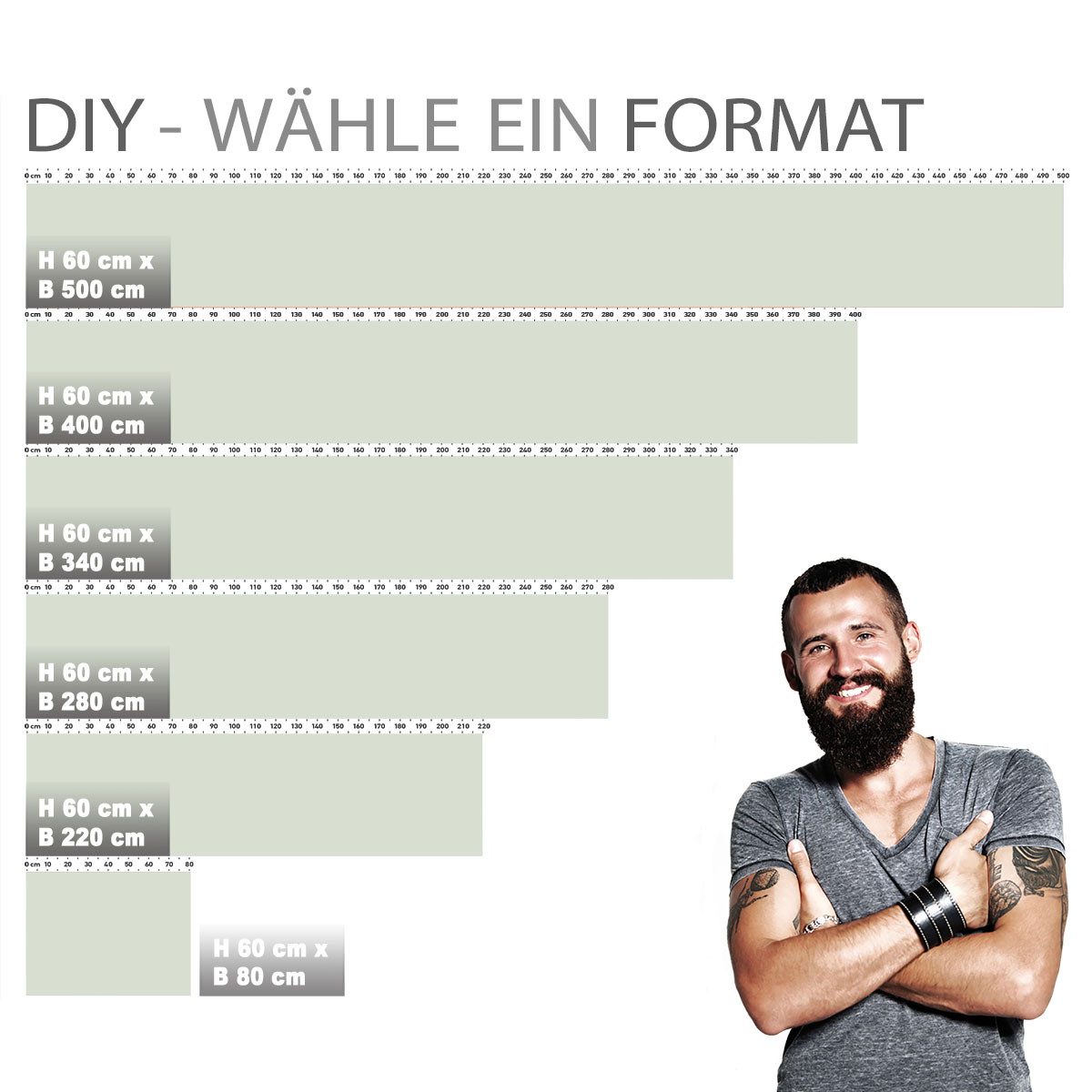 Stickerprofis Küchenrückwand SALBEI GRÜN (Matt-Finish), (Premium), 1,5mm, selbstklebend, hält auf besonders vielen Öberflächen