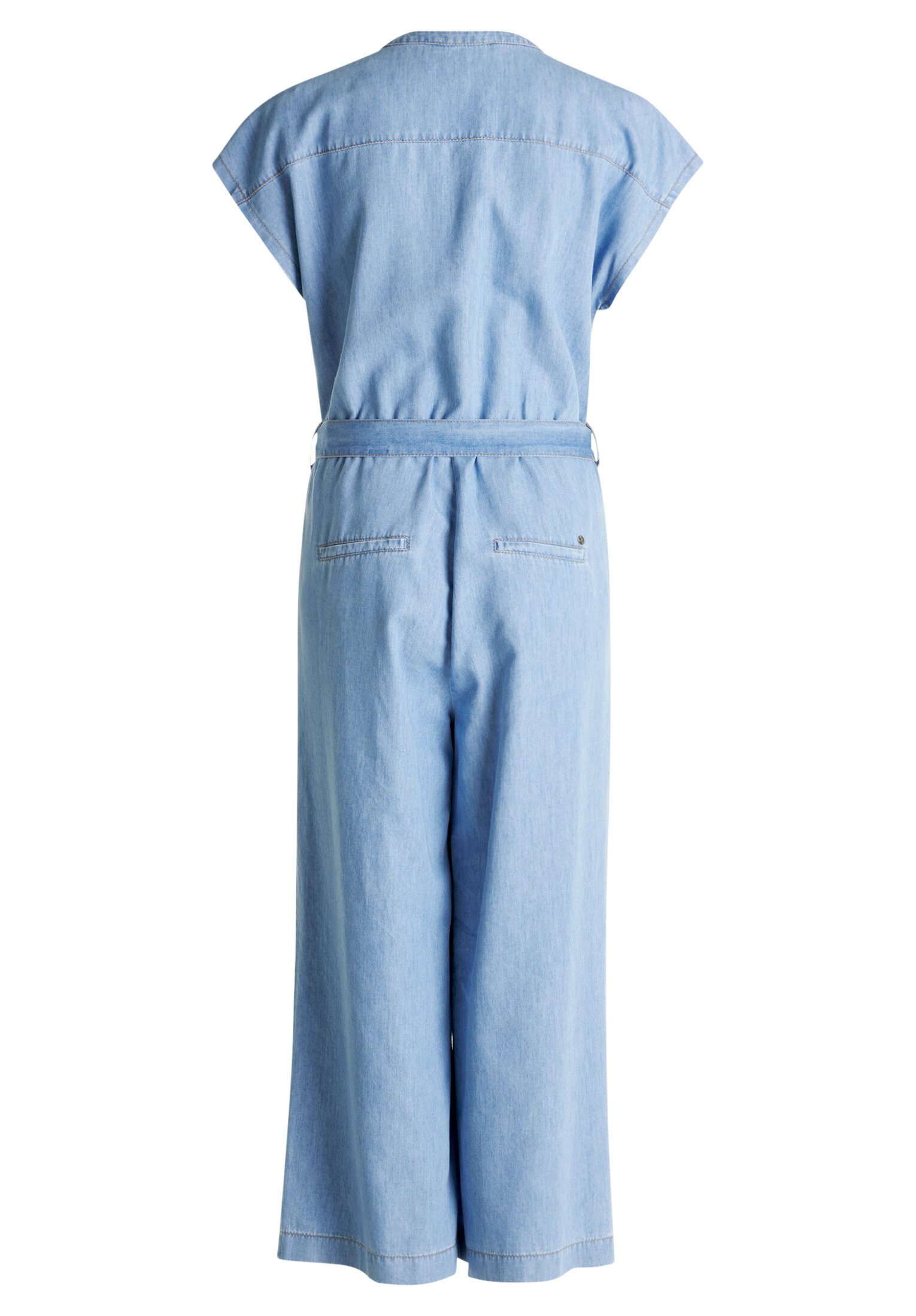 Betty&Co Overall Damen mit aufgesetzten Taschen (1-tlg) Nahtführung