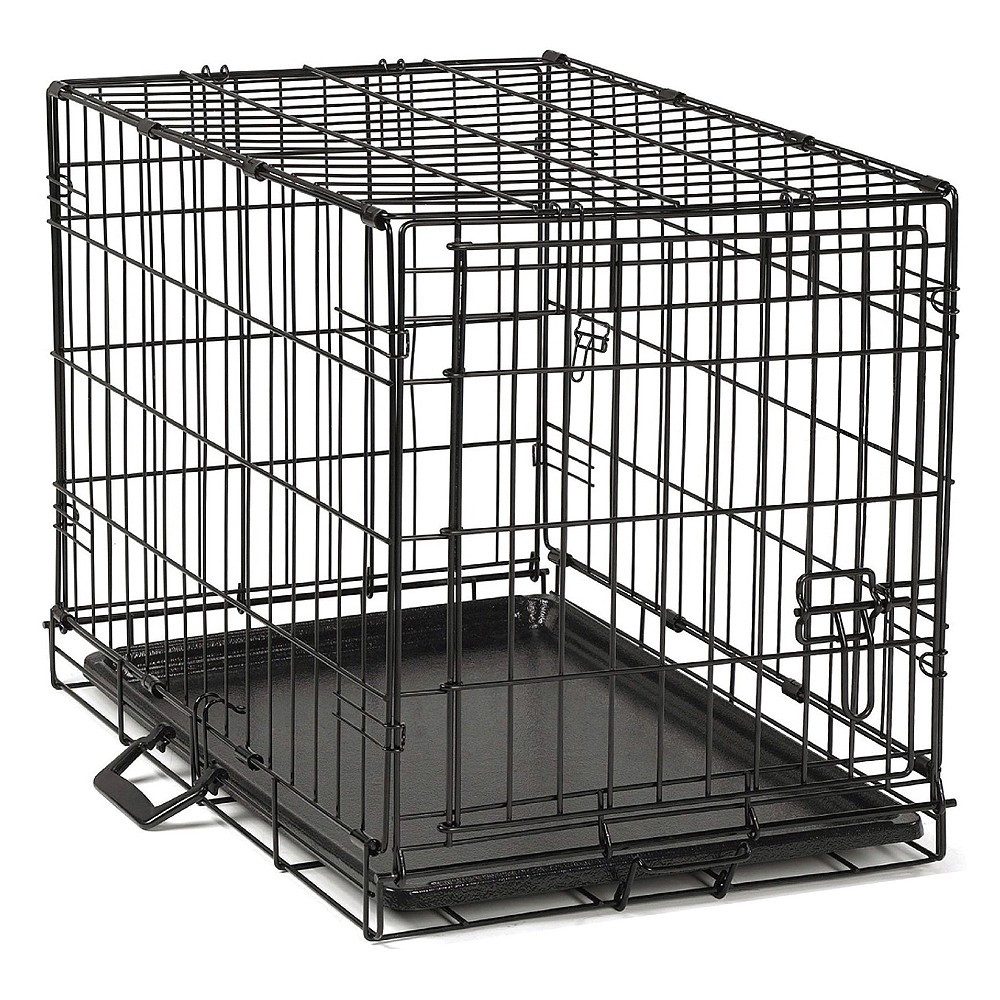 Petigi Tiertransportbox Hundekäfig Faltbar Käfig Transportkäfig Hundebox Tierkäfig Drahtkäfig