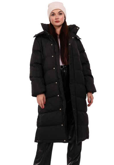 YC Fashion & Style Steppmantel »Oversized Steppmantel mit Kapuze Winter Mantel« (1-tlg) mit Kapuze
