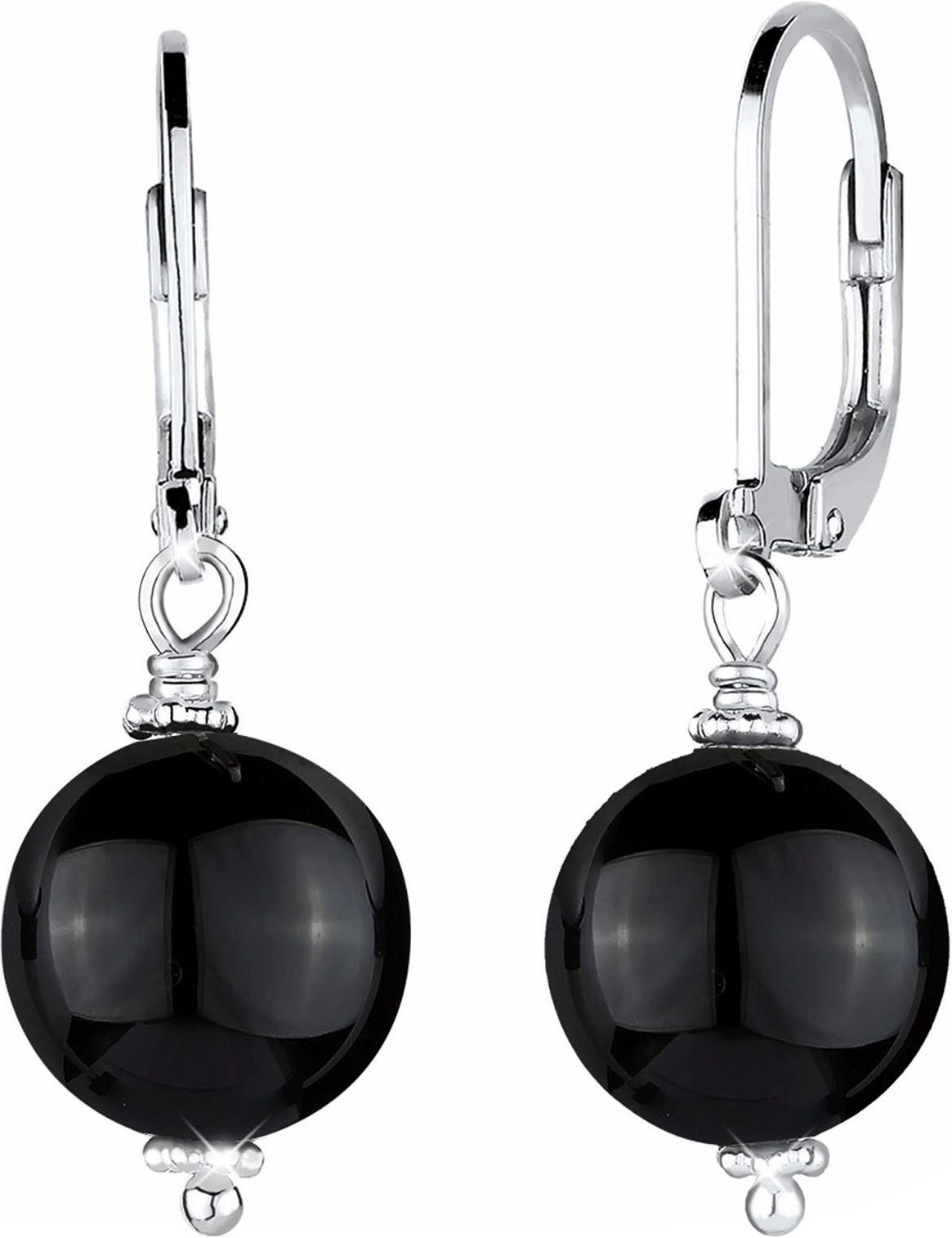 Elli Paar Ohrhänger Schmuck Geschenk Silber 925 Ohrringe, mit Onyx günstig online kaufen