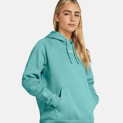 Under Armour® Kapuzensweatshirt UA RIVAL FLEECE HOODIE RADIAL TURQUOISE