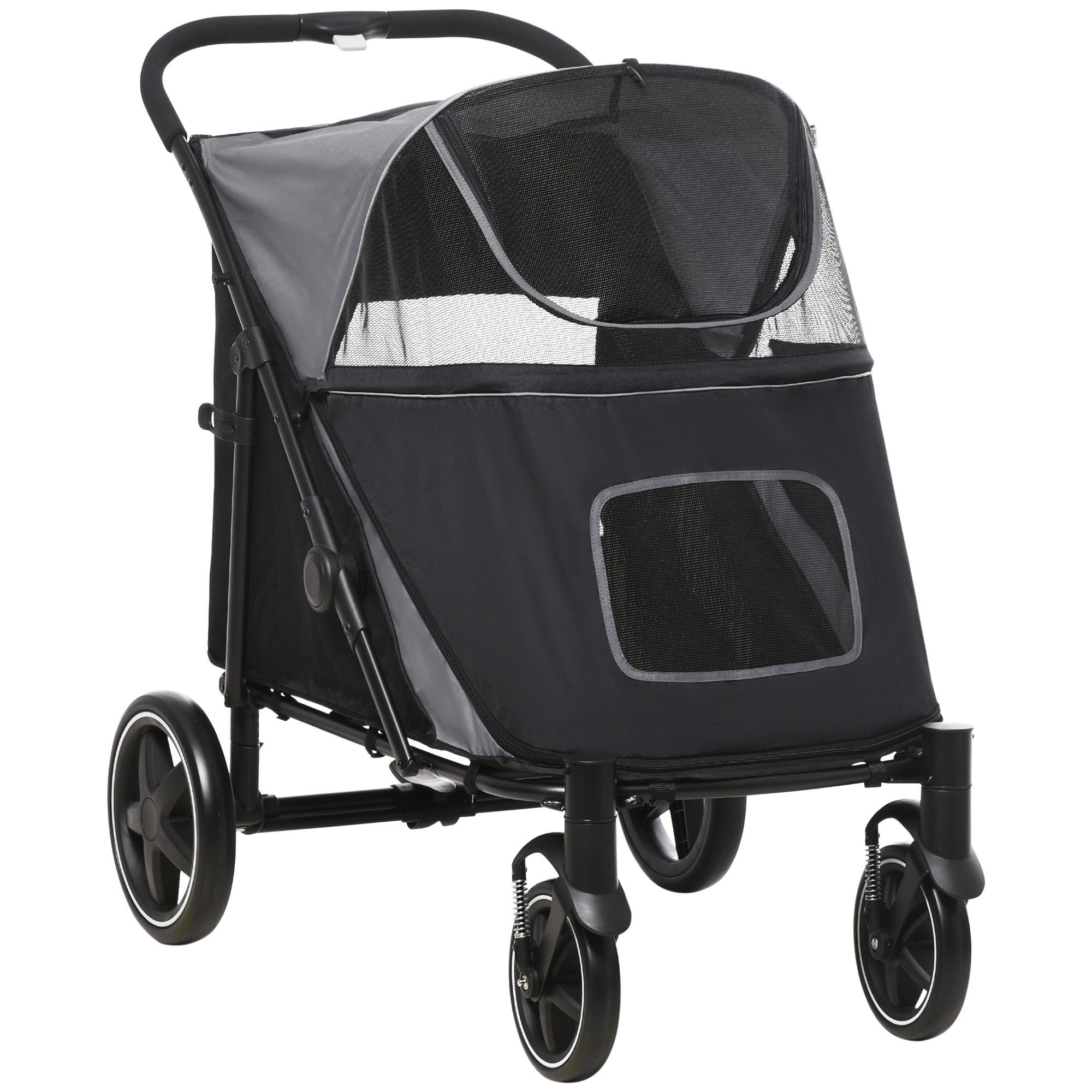 MC Star Hundebuggy Hundewagen Faltbarer bis 30 kg, mit Netzfenster, Sicherh günstig online kaufen