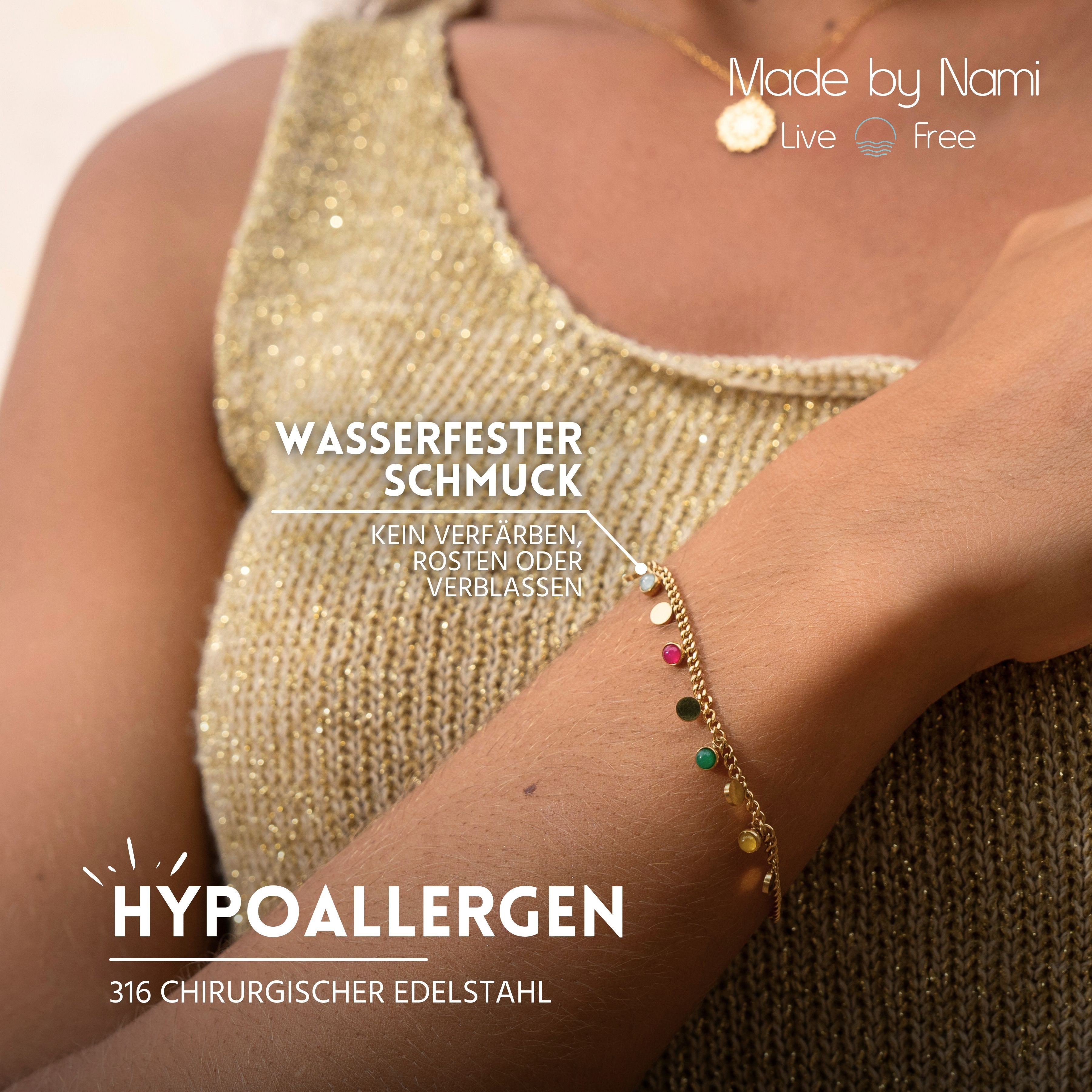 Made by Nami Edelstahlarmband Boho Damen günstig online kaufen