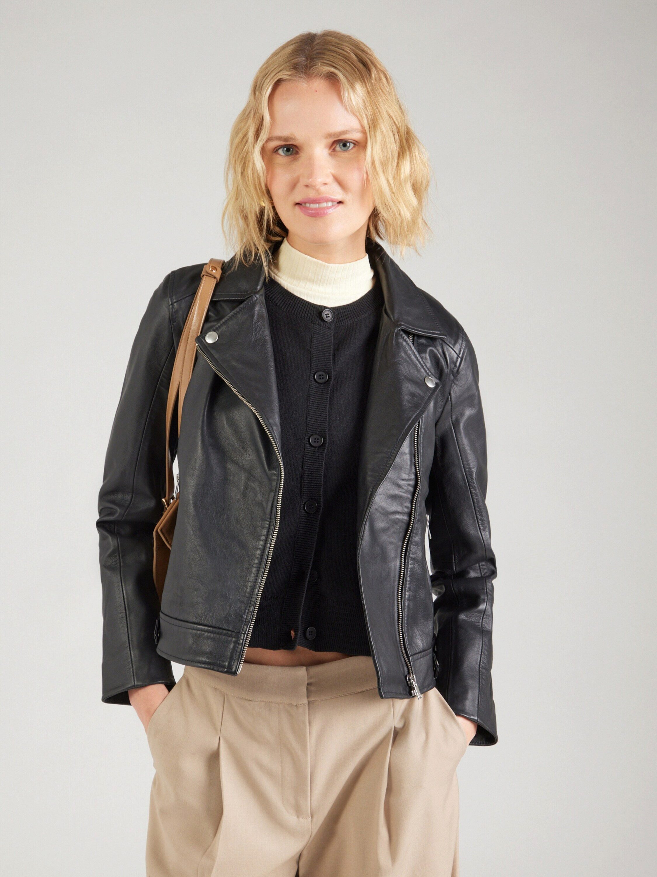 Selected Lederjacke Katie (1-St) günstig online kaufen