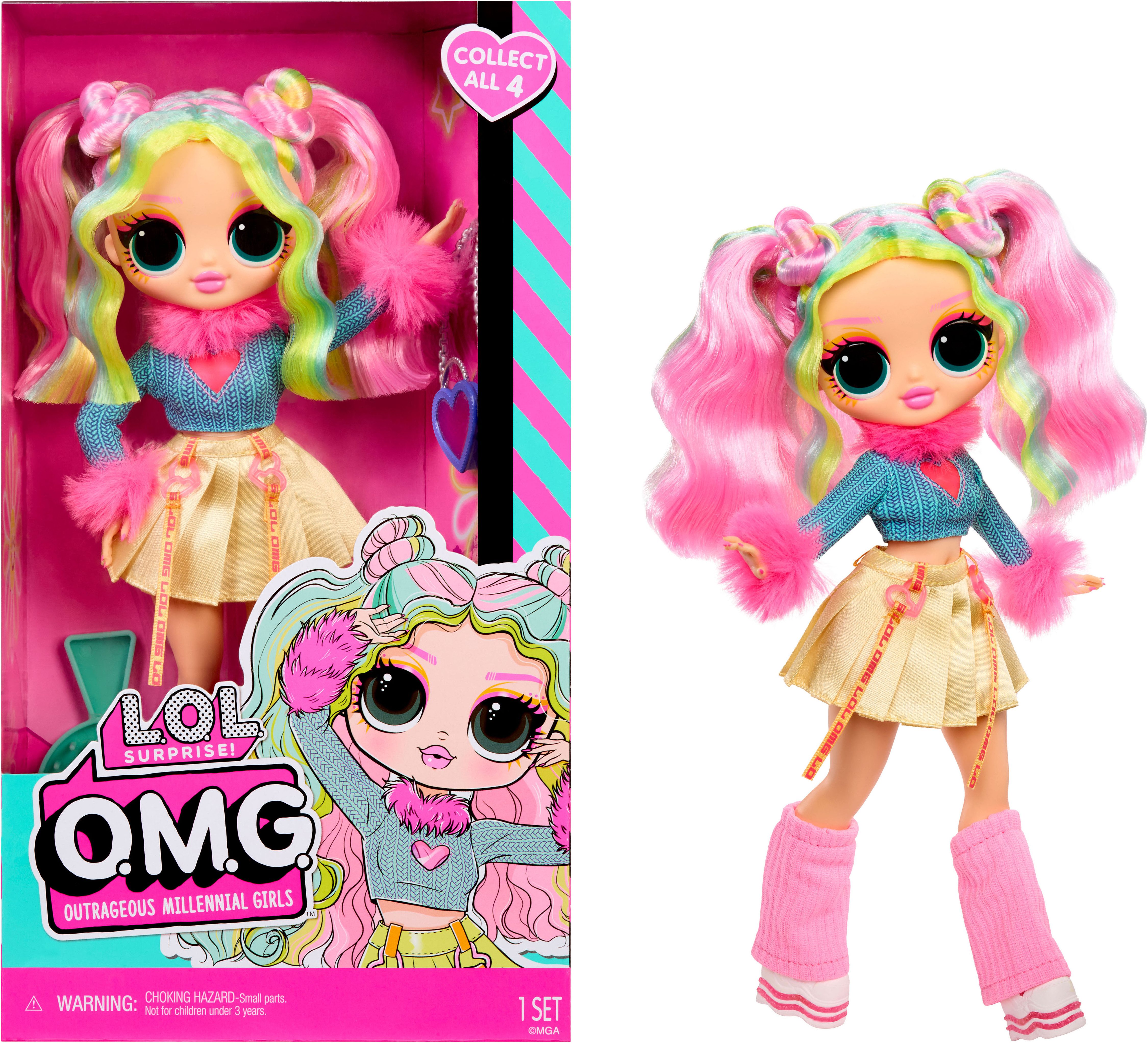 L.O.L. SURPRISE! Anziehpuppe L.O.L. Surprise OMG Entry Doll - Bubblegum D.J.