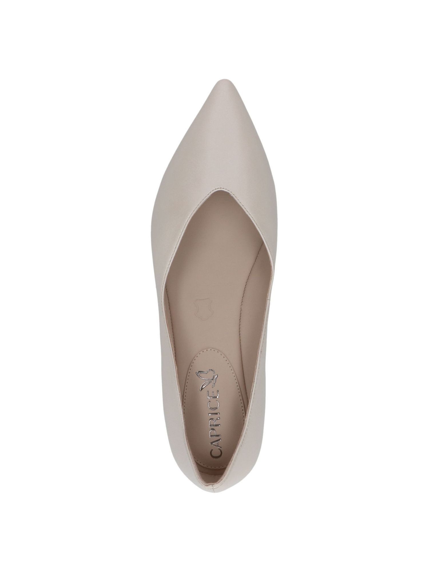 Caprice CAP Memotion aus Leder Blockabsatz 9-22110-42 Ballerina CAP Memotion