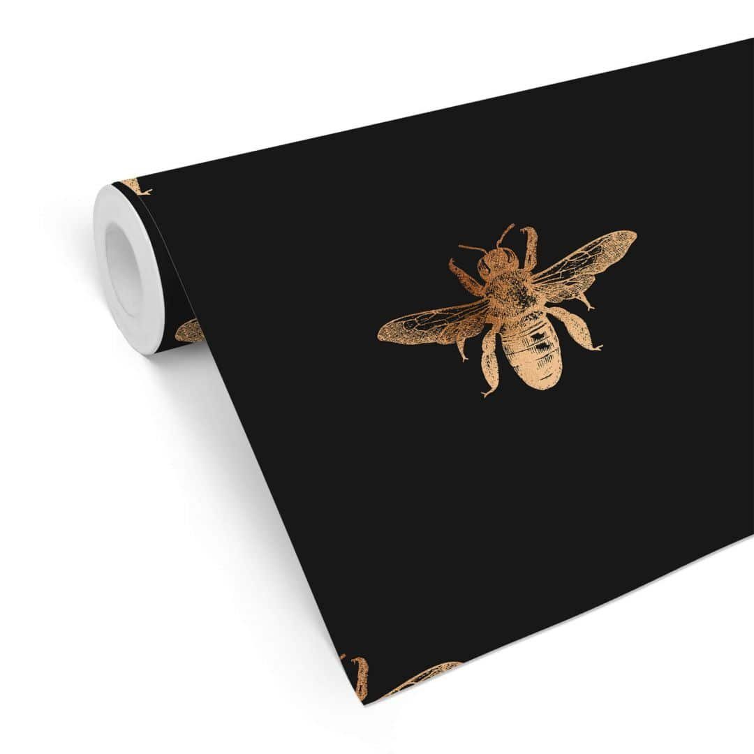 K&L Wall Art Mustertapete Vintage fleißige günstig online kaufen