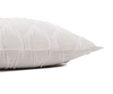 Wohndecke GÖZZE Kissenhülle CALIDO silber (LB 50x50 cm) LB 50x50 cm grau, Gözze
