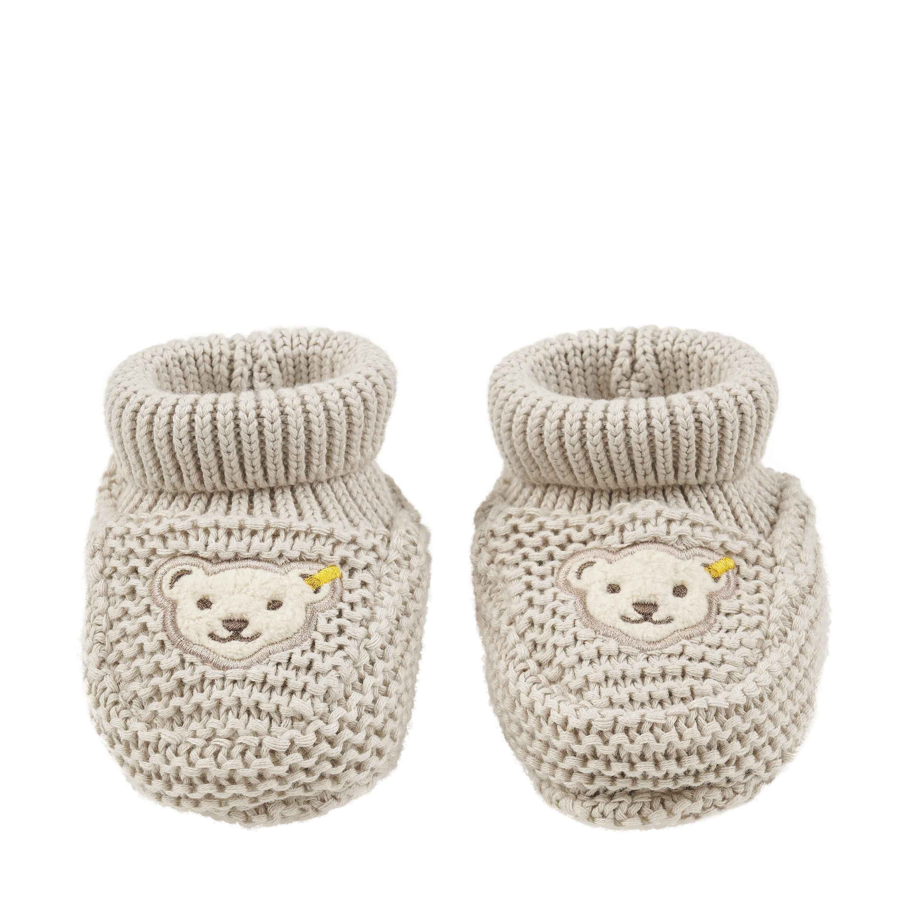 Steiff Babyschuhe GOTS Baby Wellness, gefüttert Wagenschuh