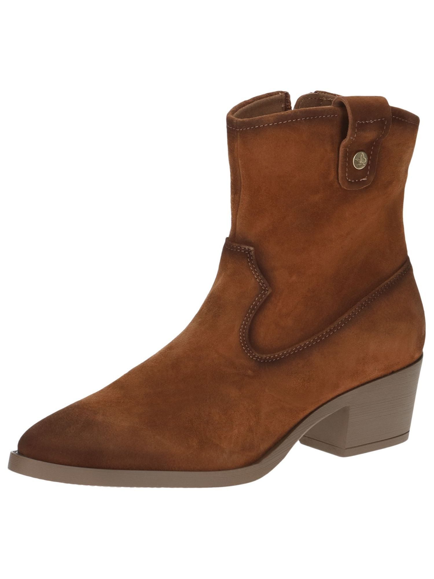 Caprice aus Leder Blockabsatz 9-25313-43 Stiefelette. Reduzierter Preis € 64,95. Unverbindliche Preisempfehlung € 89,95