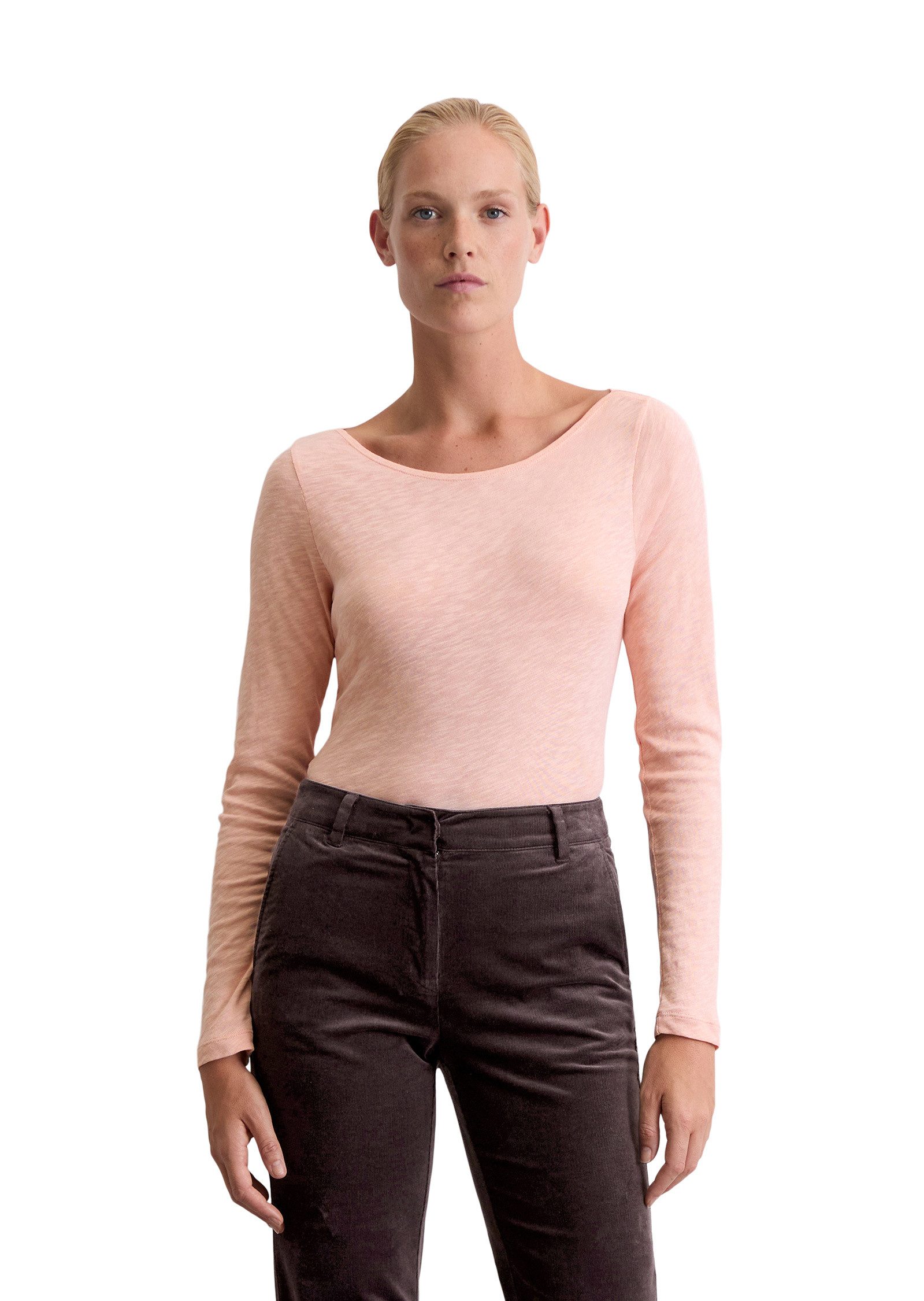 Marc O'Polo Langarmshirt aus Organic Cotton-Qualität günstig online kaufen