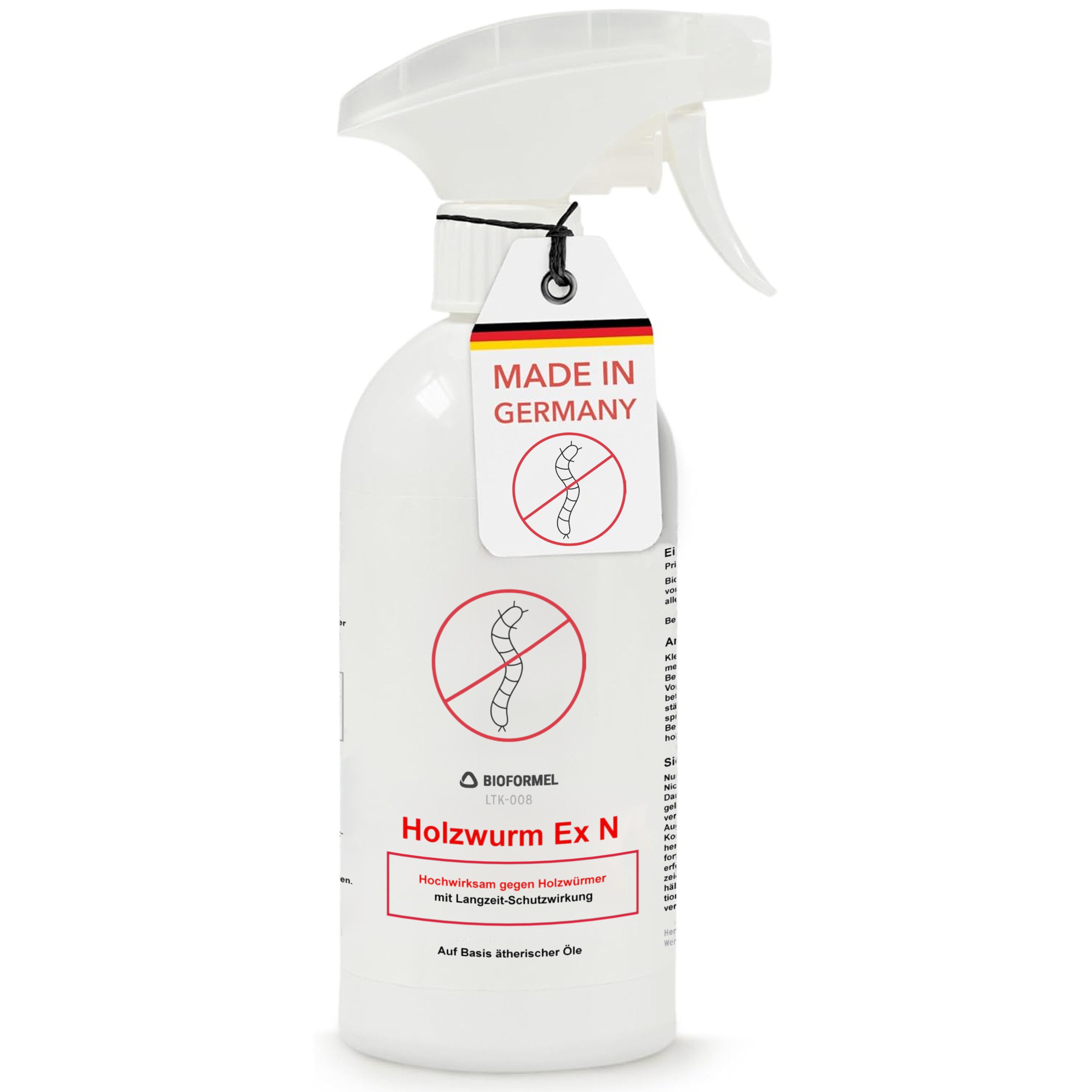 LTK-008 Biodelta Insektenspray Holzwurmspray N, 0.5 l, Sprühflasche oder Kanister, 500 ml