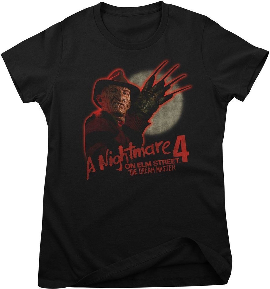 A Nightmare On Elm Street T-Shirt Freddy The Dream Master Girly Tee