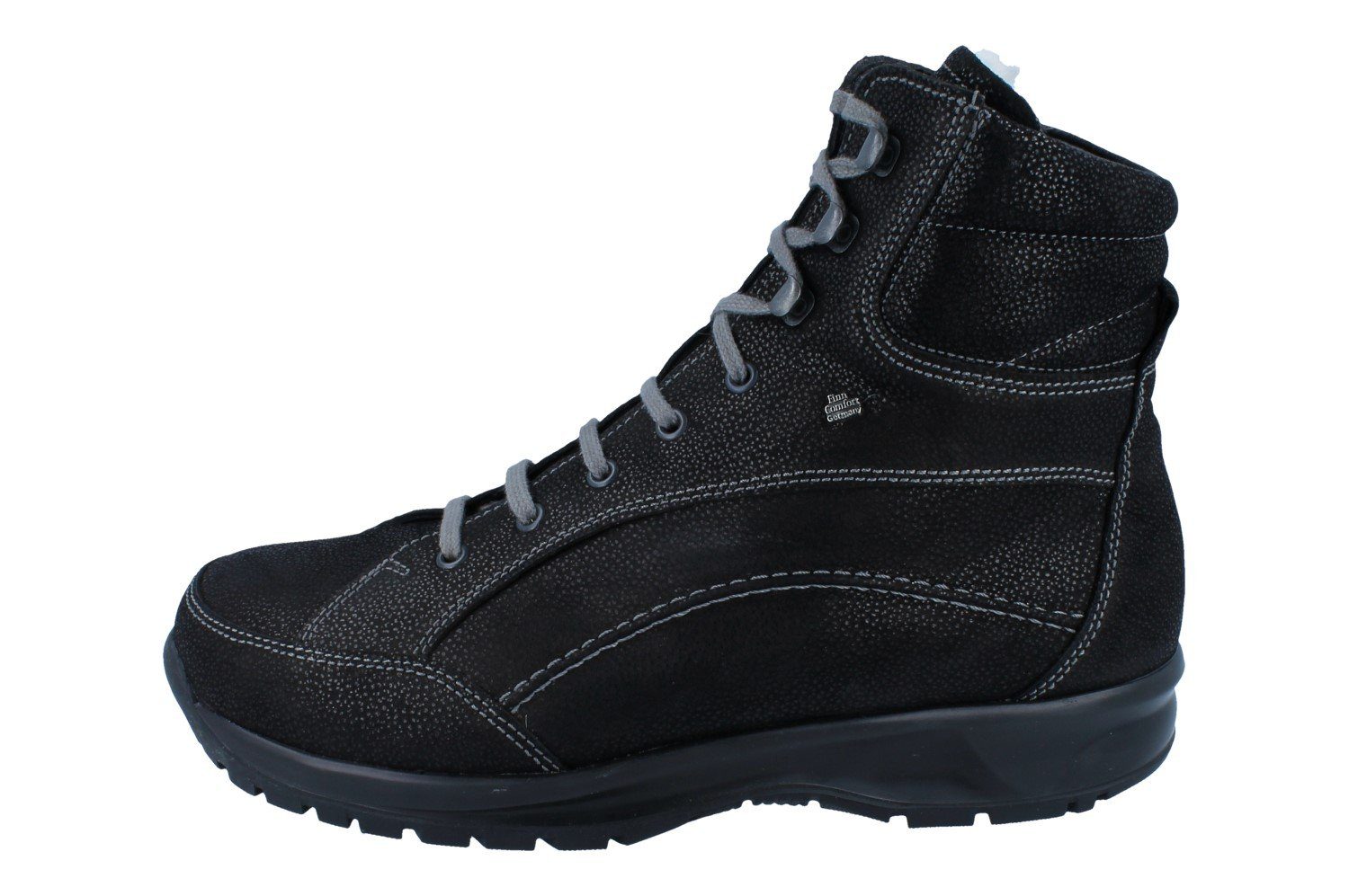 Finn Comfort FINN COMFORT Whistler Herren Winterstiefel schwarz Glattleder Winterstiefel