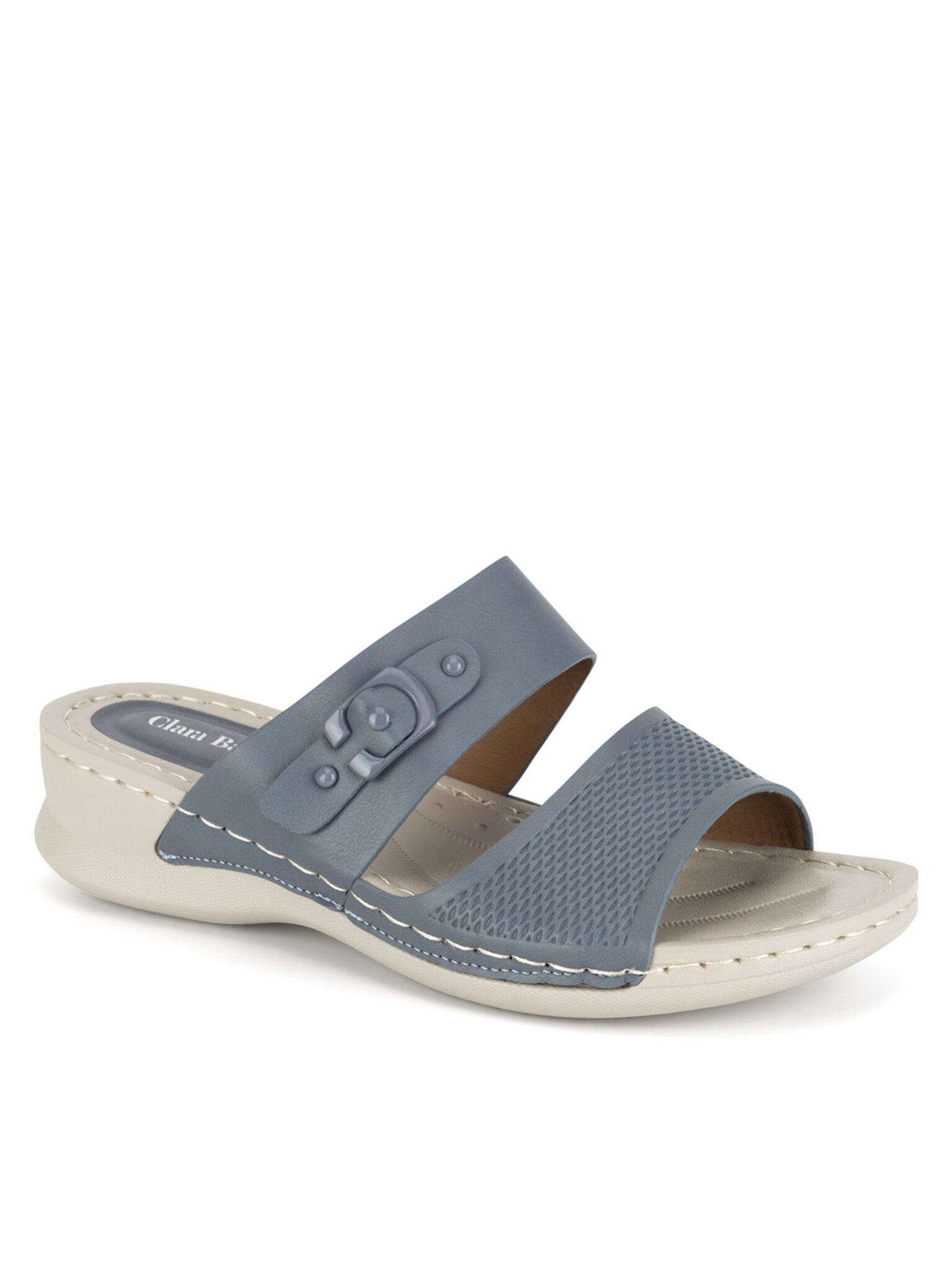 Clara Barson Pantoletten WYL05010-13B Dunkelblau Pantolette günstig online kaufen