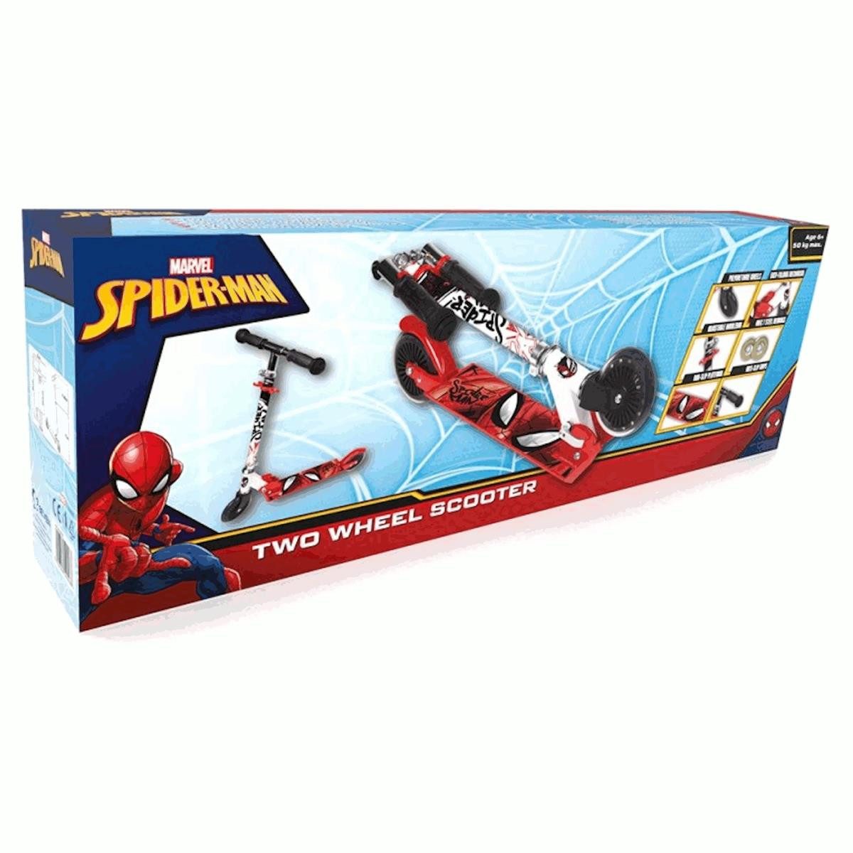 Spiderman Городской скутер Kinder Скутеры mit Spider-Man Motiv – Stylisch verstellbar