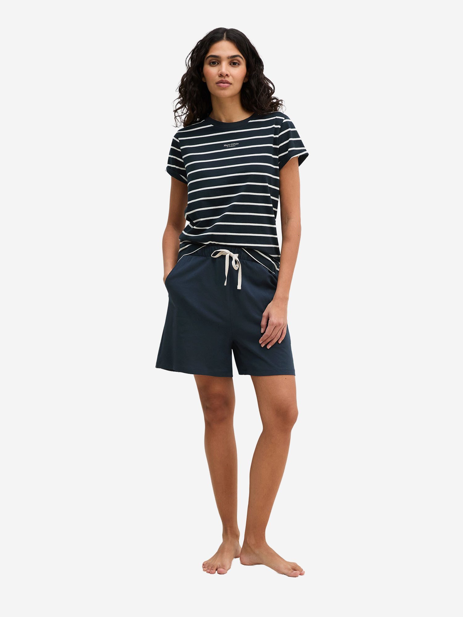 Marc O'Polo Pyjama Mix N Match (2 tlg) Schlafanzug, Pyjama Set, Nachtwäsche günstig online kaufen