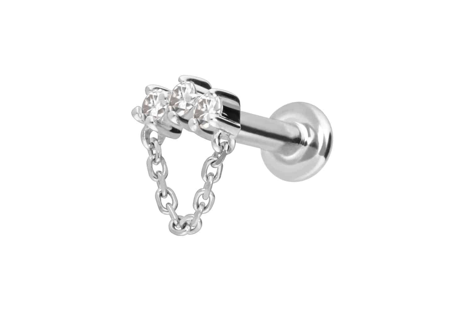 PIERCINGLINE Piercing-Set 14 Karat Gold Labret günstig online kaufen