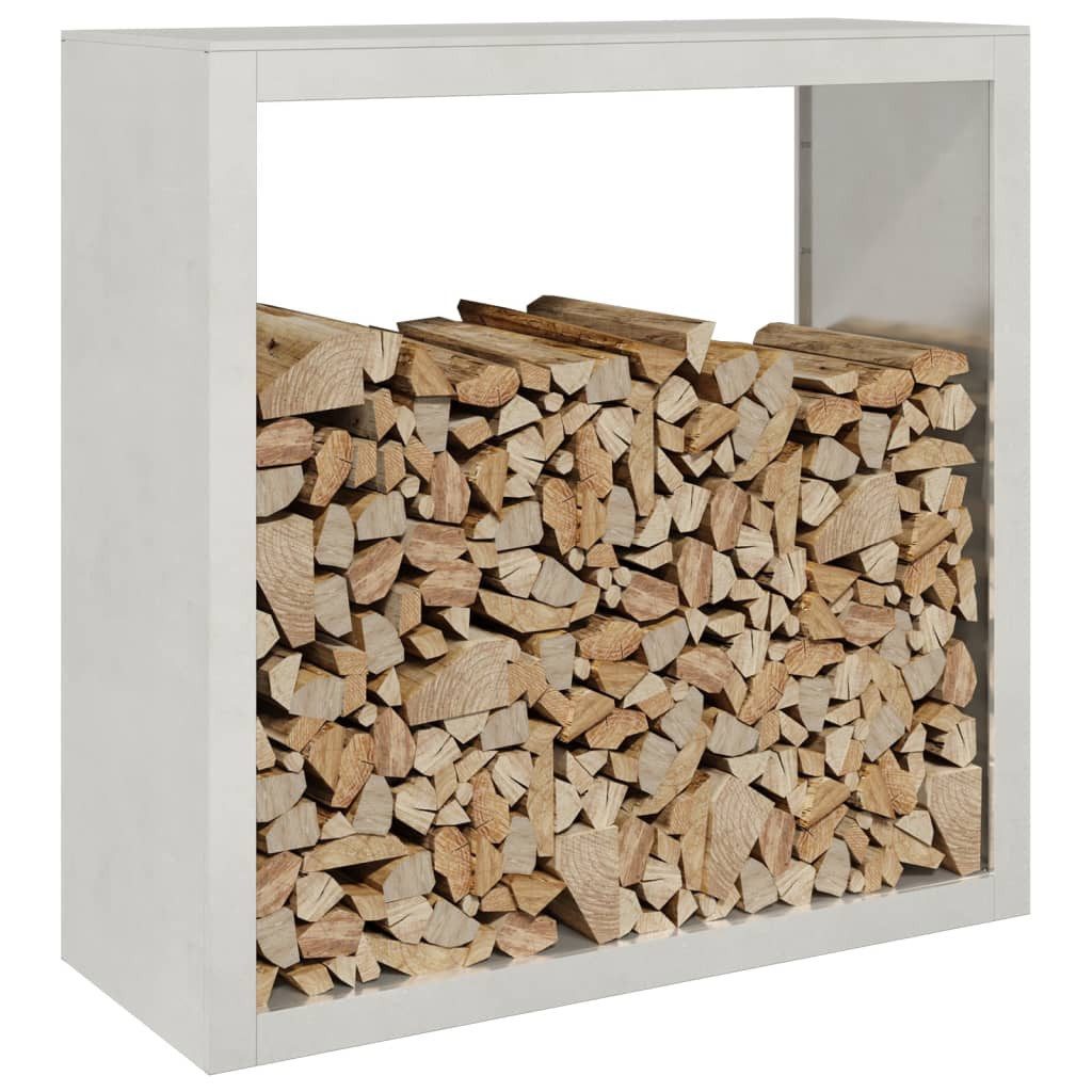 vidaXL Kaminholzregal Brennholzregal 100x40x100 cm Edelstahl günstig online kaufen