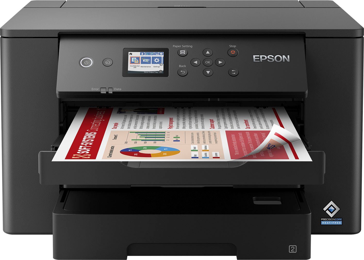 Epson WorkForce WF-7310DTW Tintenstrahldrucker, (LAN (Ethernet), WLAN (Wi-Fi), Wi-Fi Direct)