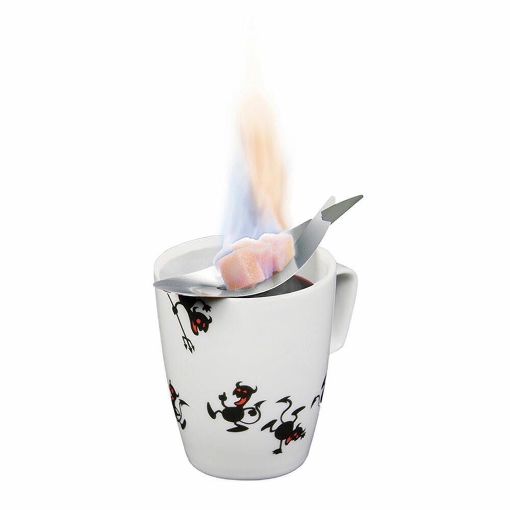 Feuerteufel Tasse Take2-Design Porzellan Tassenset 4-tlg.,