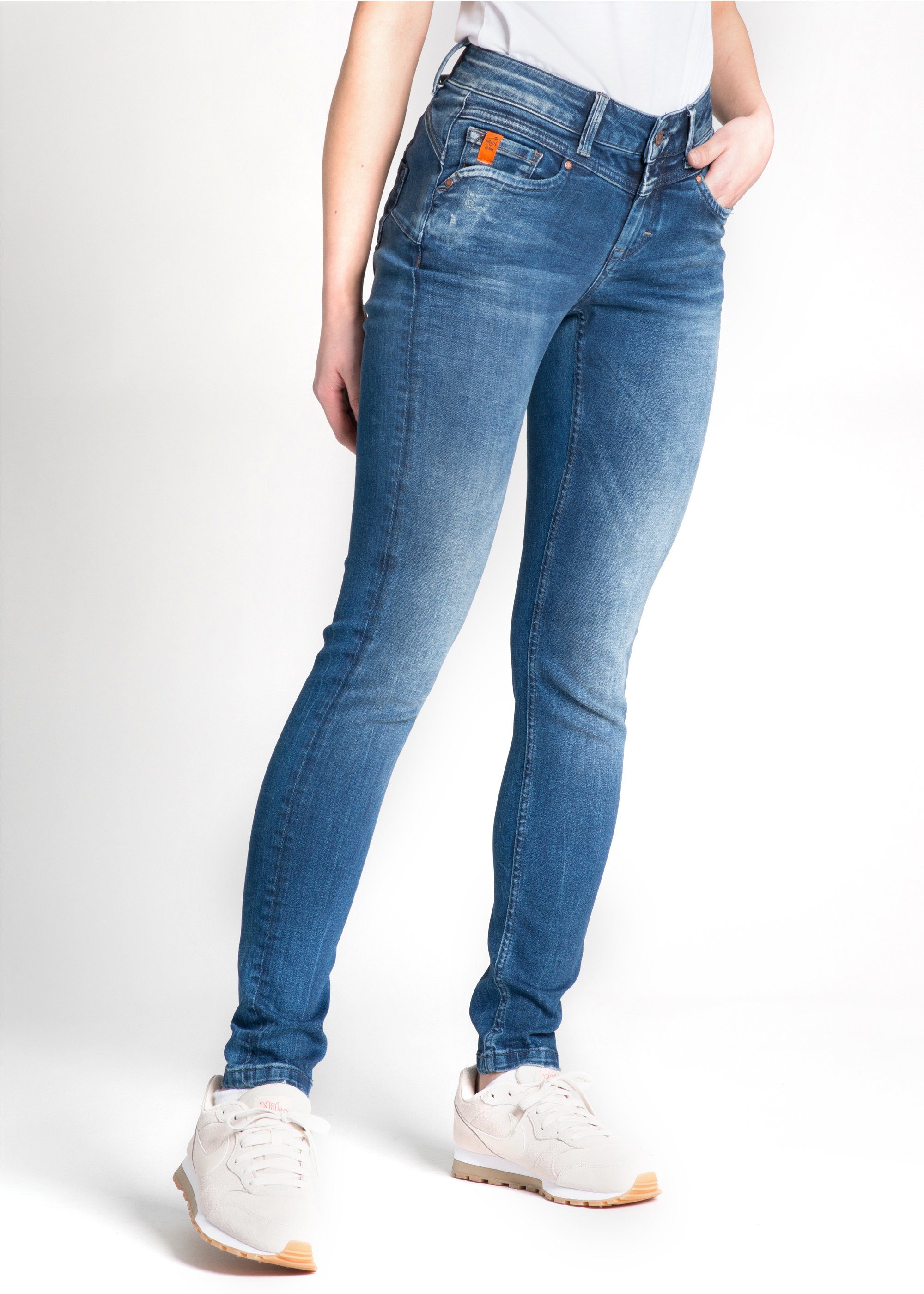 Miracle of Denim - MOD Jeans Ellen Skinny Fit - MOD210009 grijs