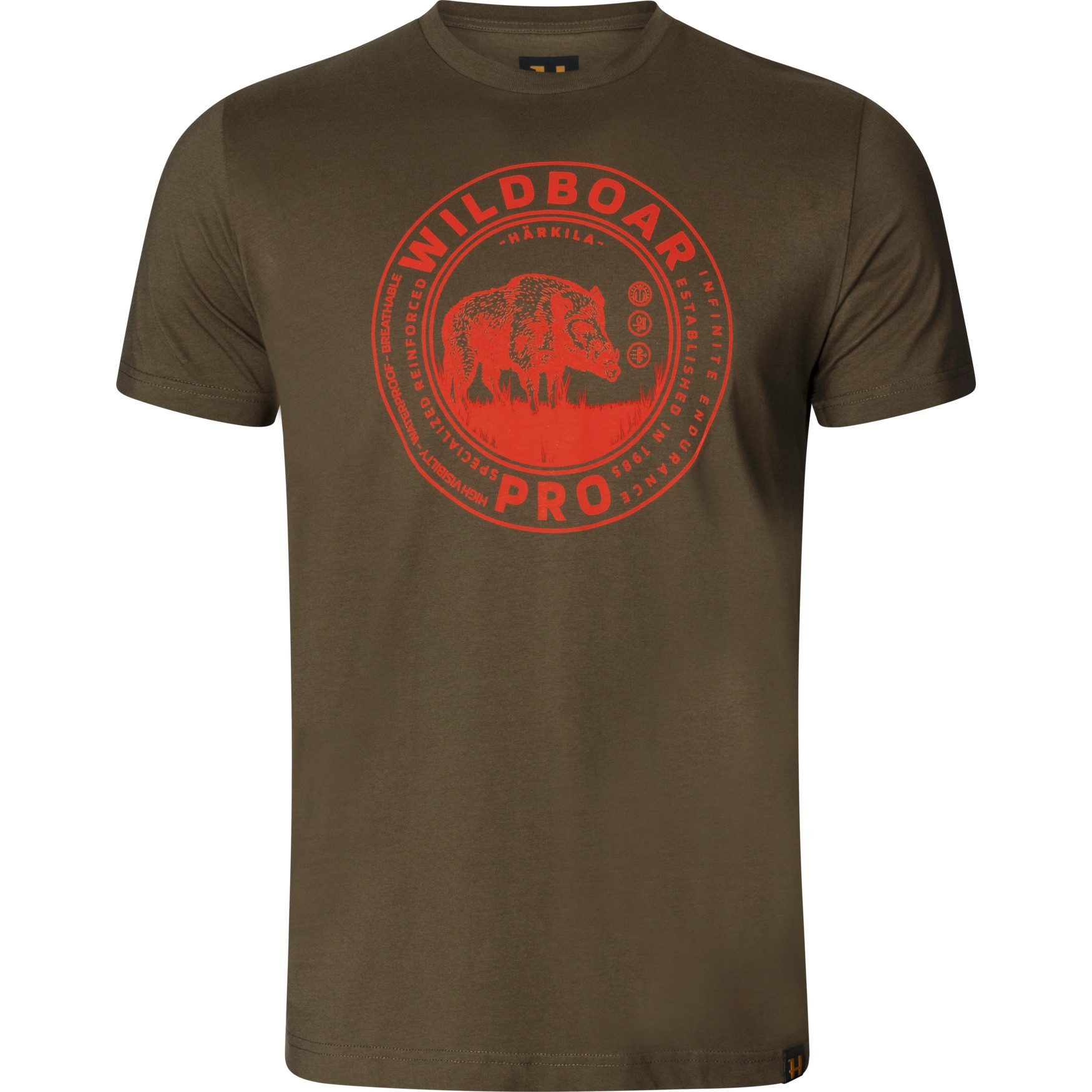 Härkila T-Shirt HÄRKILA Wildboar T-Shirt Willow Green