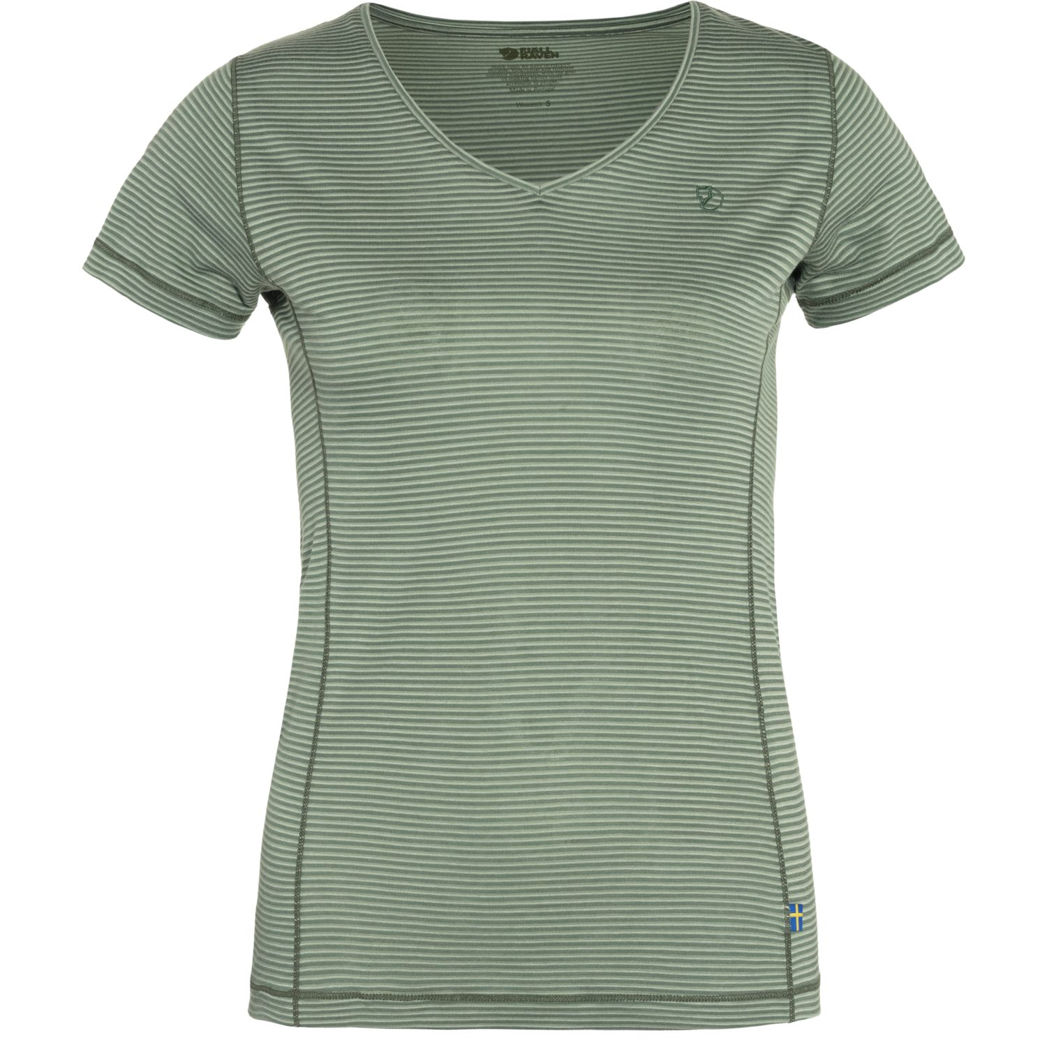 Funktionsshirt FJÄLLRÄVEN Abisko Cool T-Shirt Grün