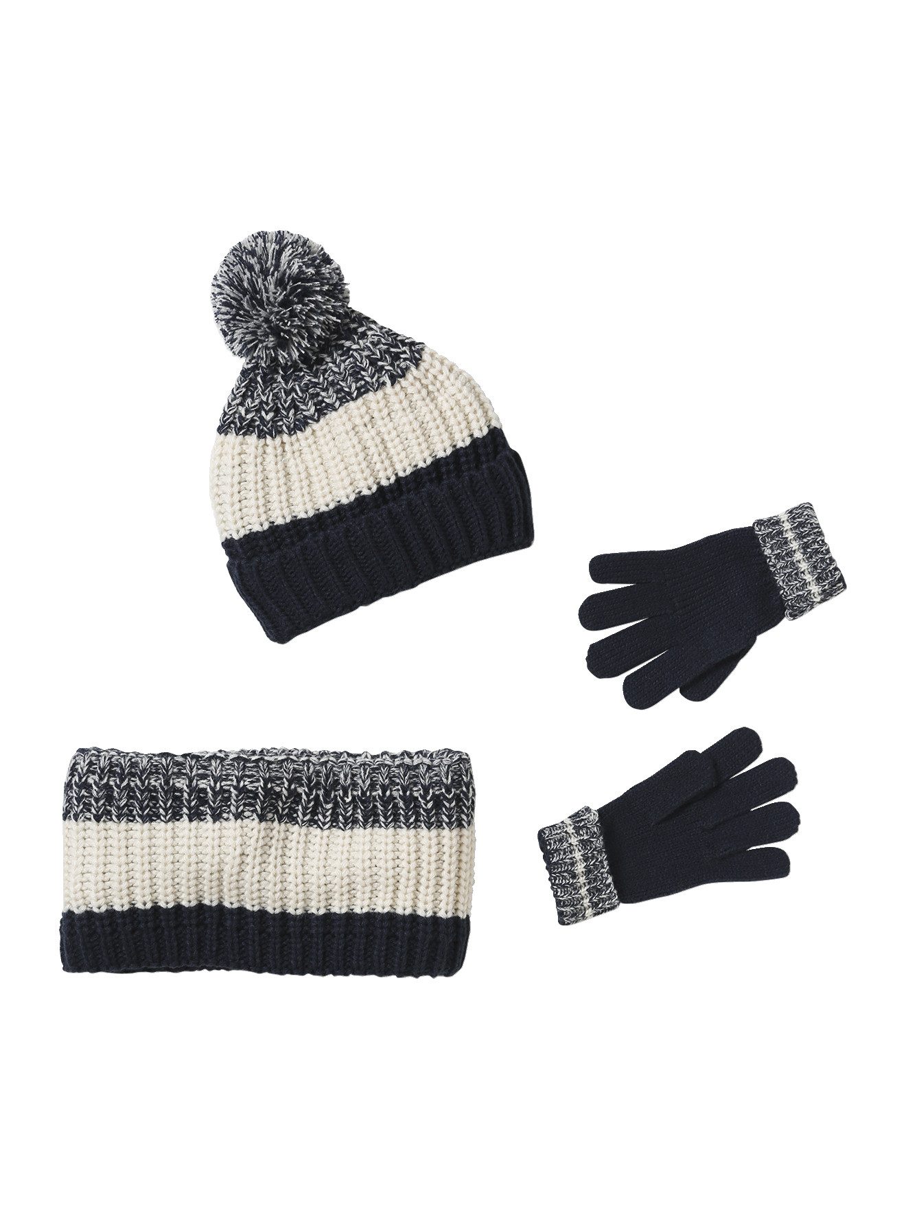 vertbaudet Mütze & Schal