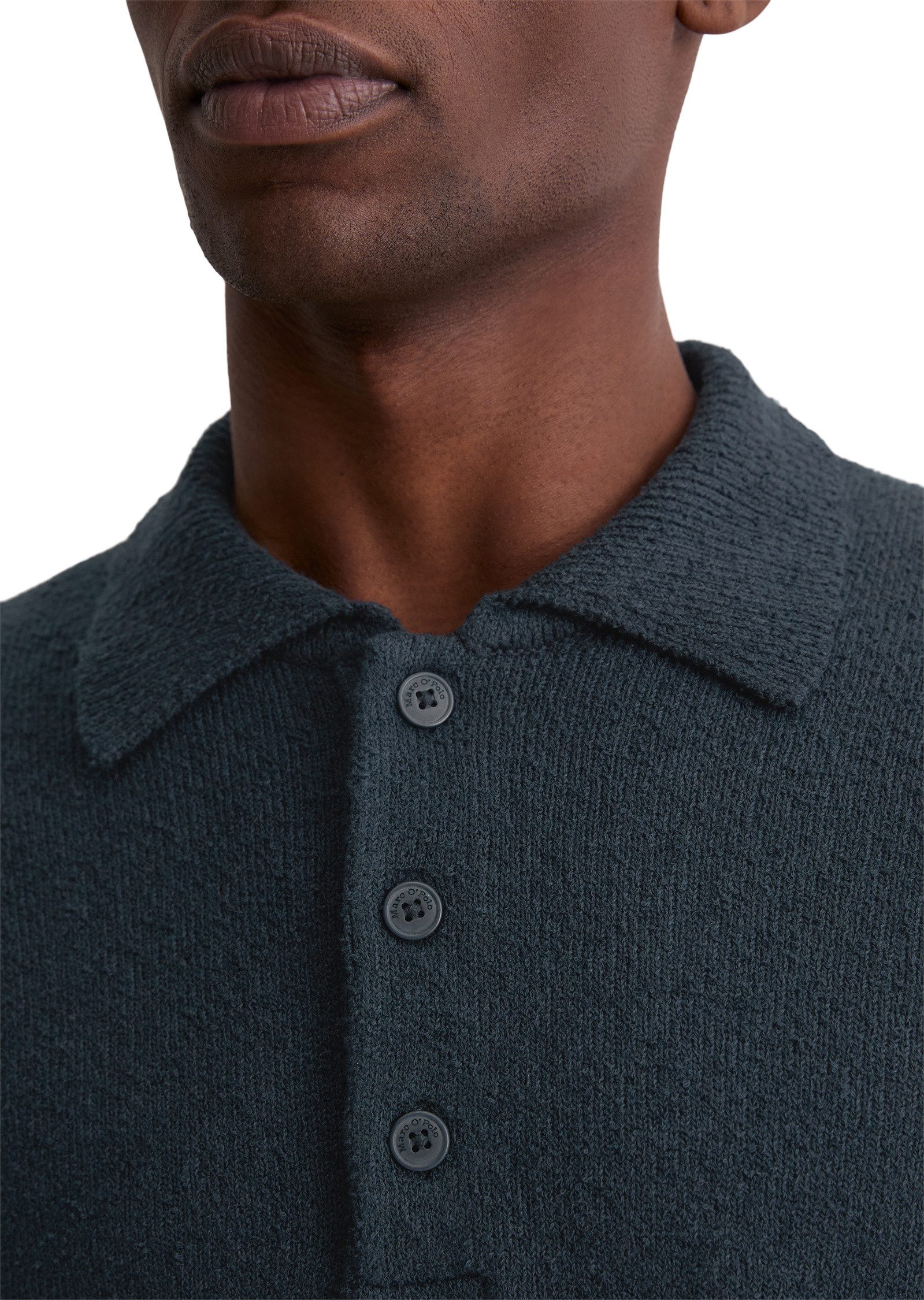 Marc O'Polo Strickpullover aus Bio-Baumwoll-Bouclé