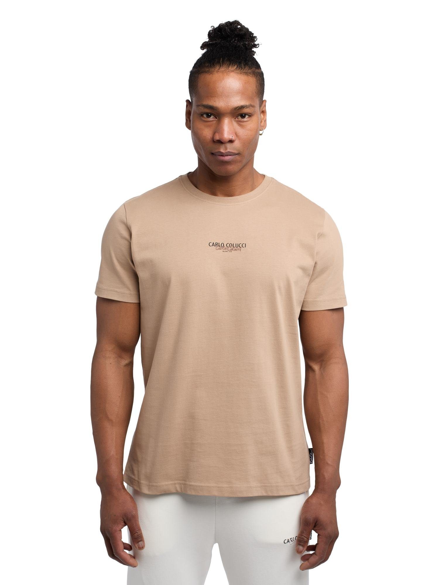 CARLO COLUCCI T-Shirt De Salvador Beige