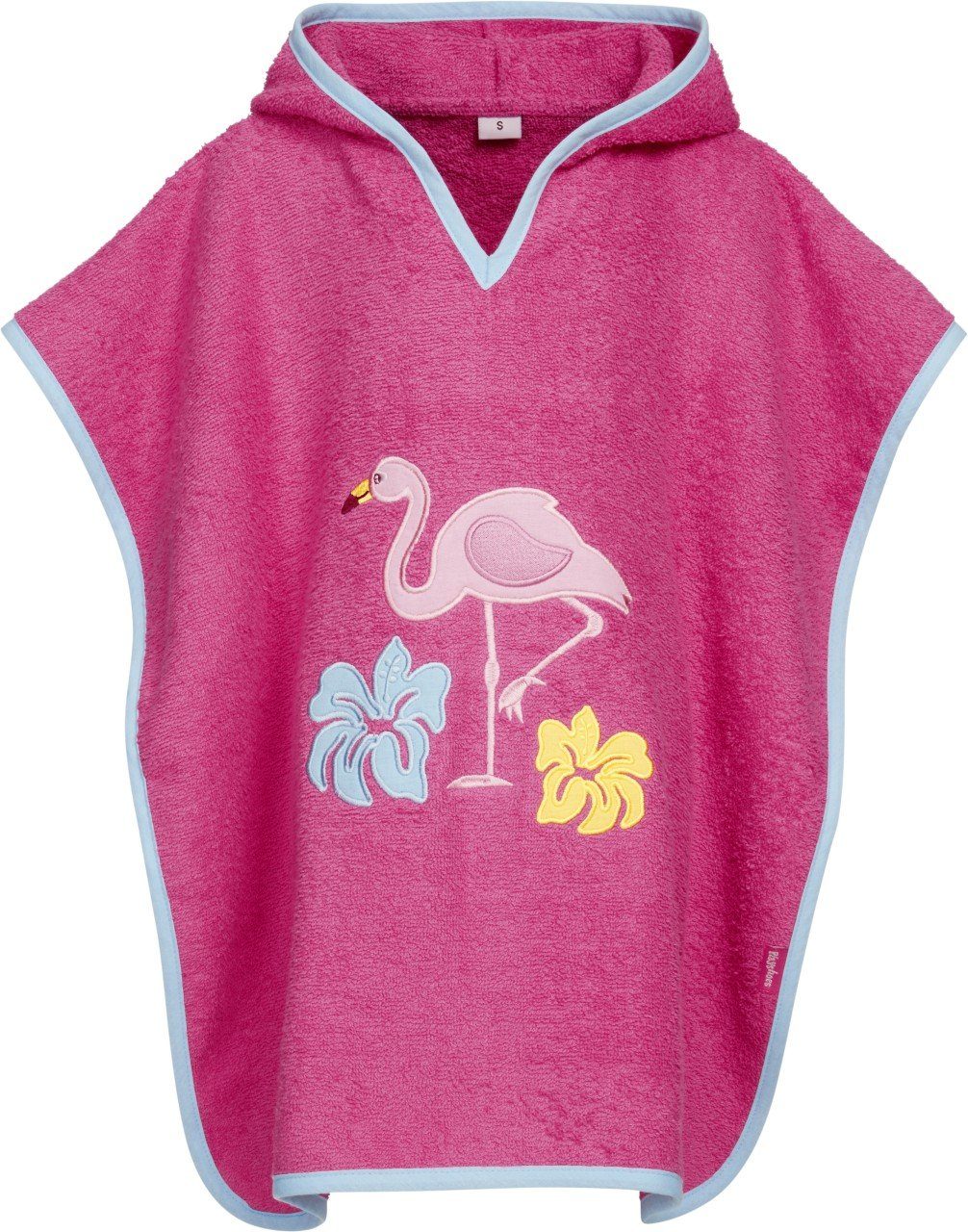 Playshoes Badeponcho Frottee-Poncho Flamingo